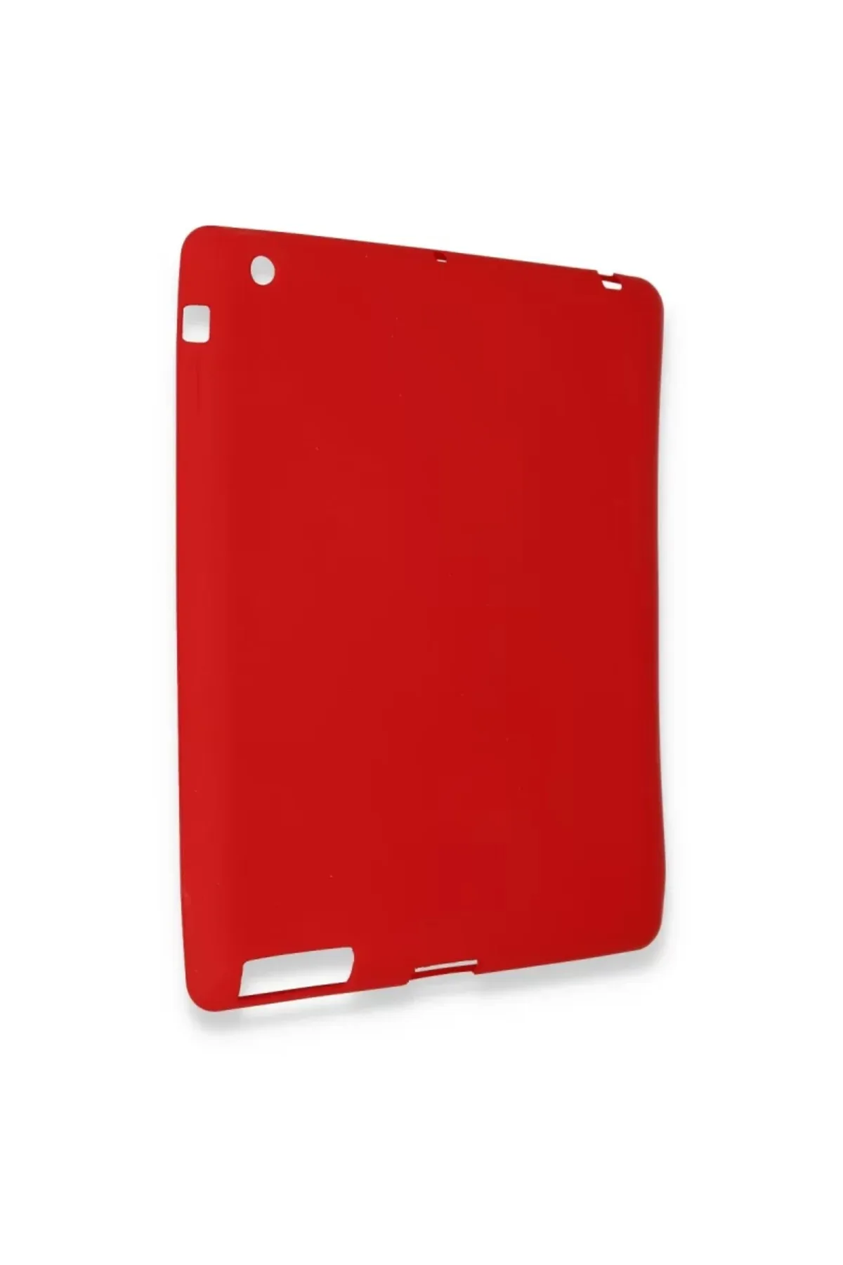Newface Apple iPad 4 9.7 Kılıf Evo Tablet Silikon - Kırmızı