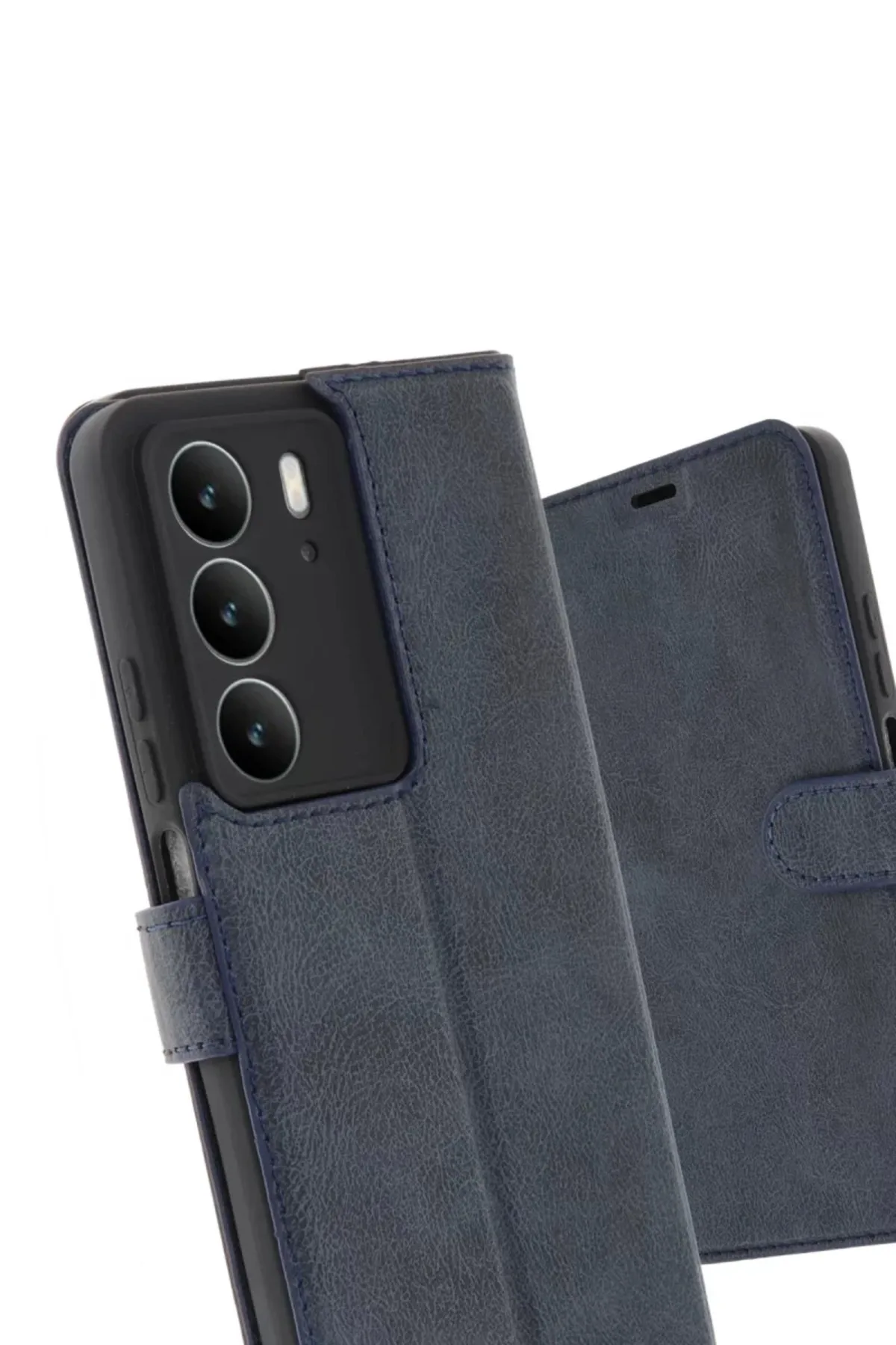 Newface Realme C75 4G Trend S Plus Kapaklı Kılıf - Lacivert