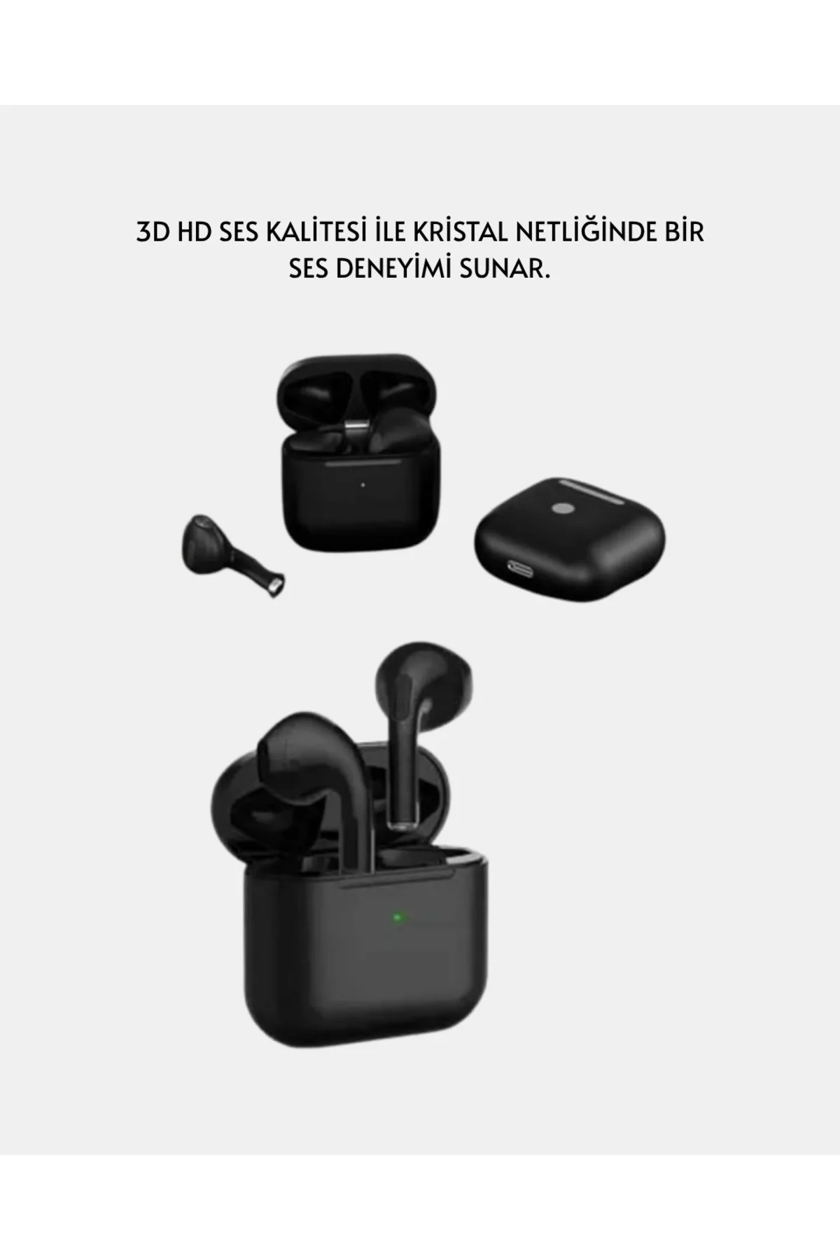 Tws Pro 5 3D Hd Ses Ve Gürültü Engelleme Teknolojisi
