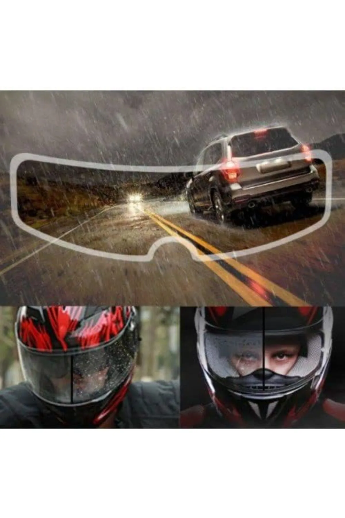 Motosiklet Kask Vizörü