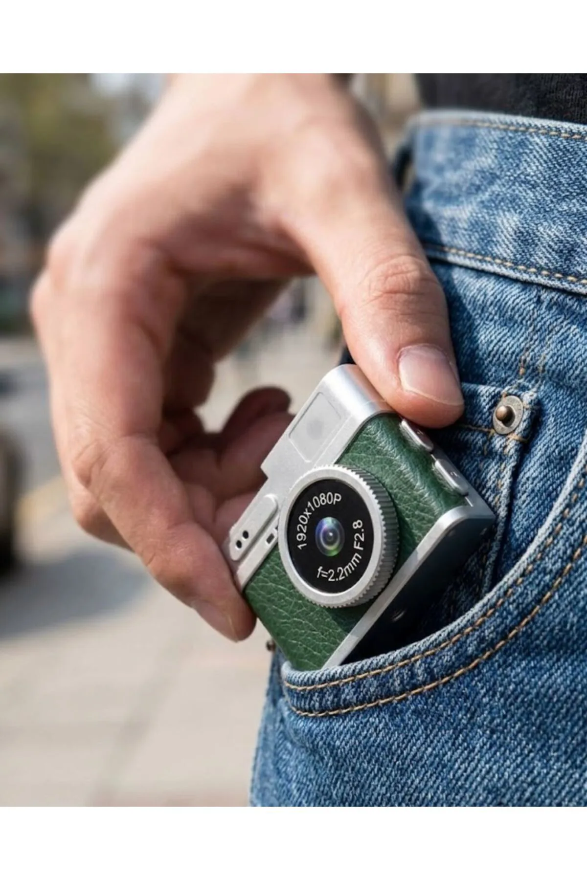 Ultra Mini Dijital Fotoğraf Makinesi 4K 1080P HD Video Çekim Cep Kamerası