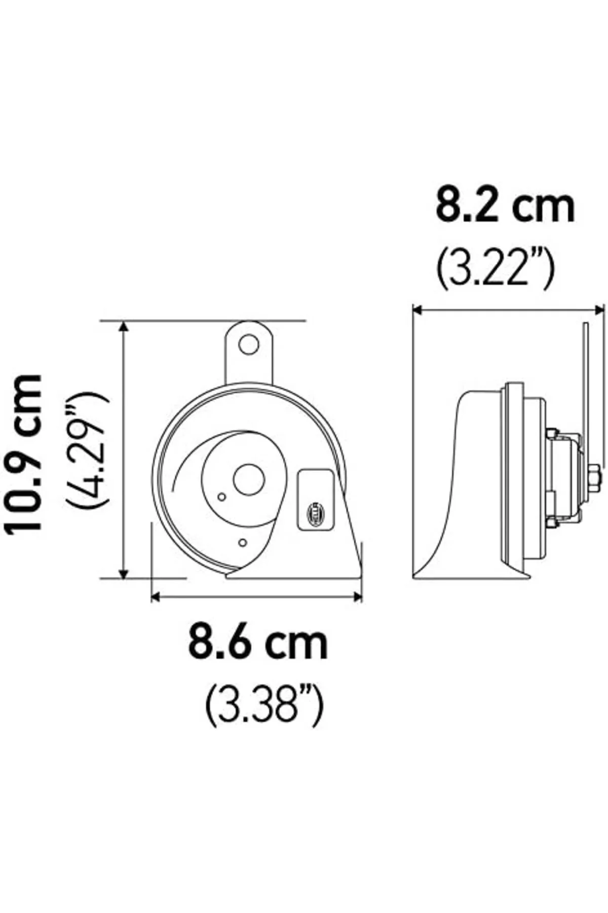 tsn Korna Te26 Set - 12V - 110Db(A) - 400Hz-500Hz - Yüksek Ses/Düşük Ses - Elektrikli - Ece Onaylı -