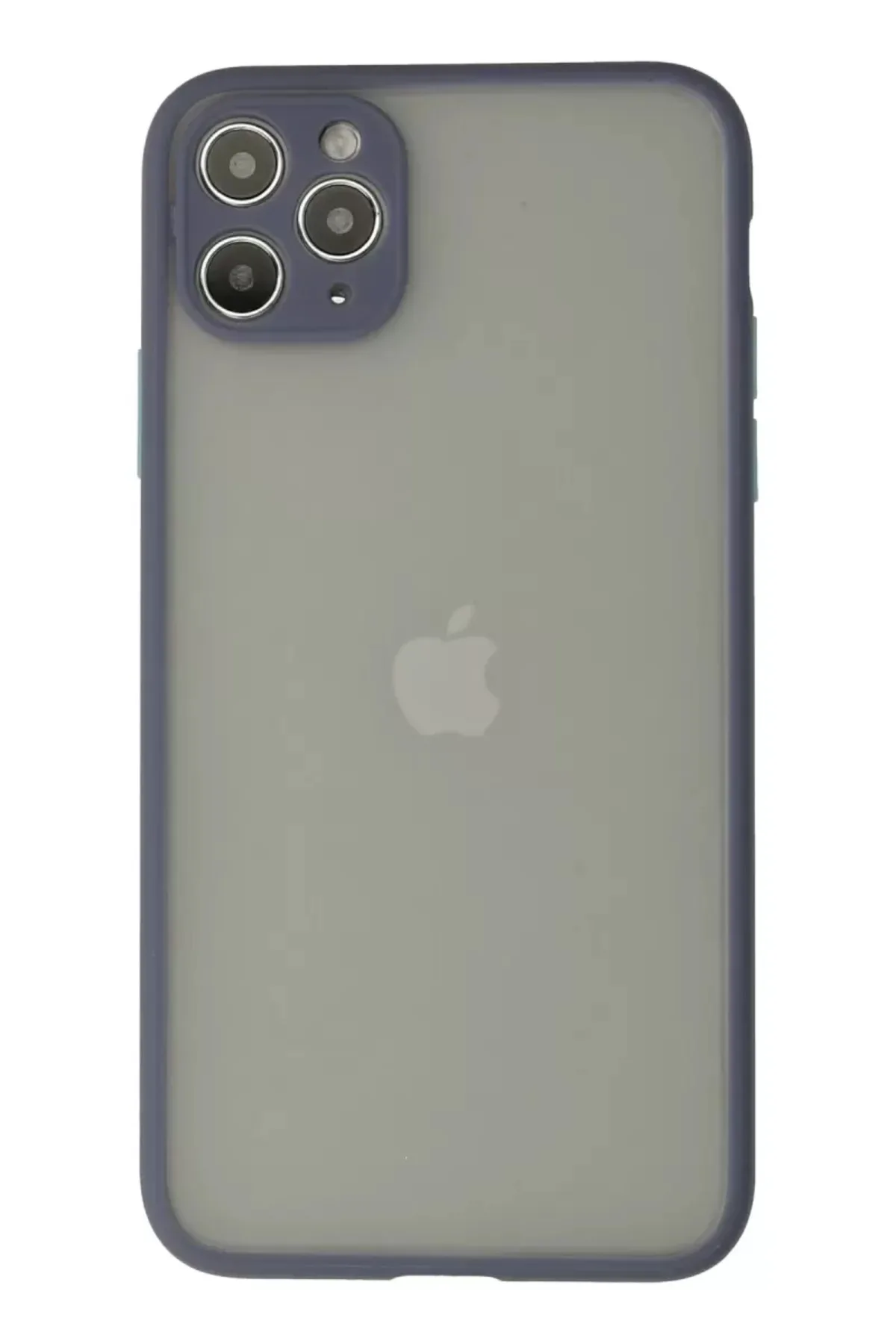 Newface Apple iPhone 12 Pro Kılıf Montreal Silikon Kapak - Gri
