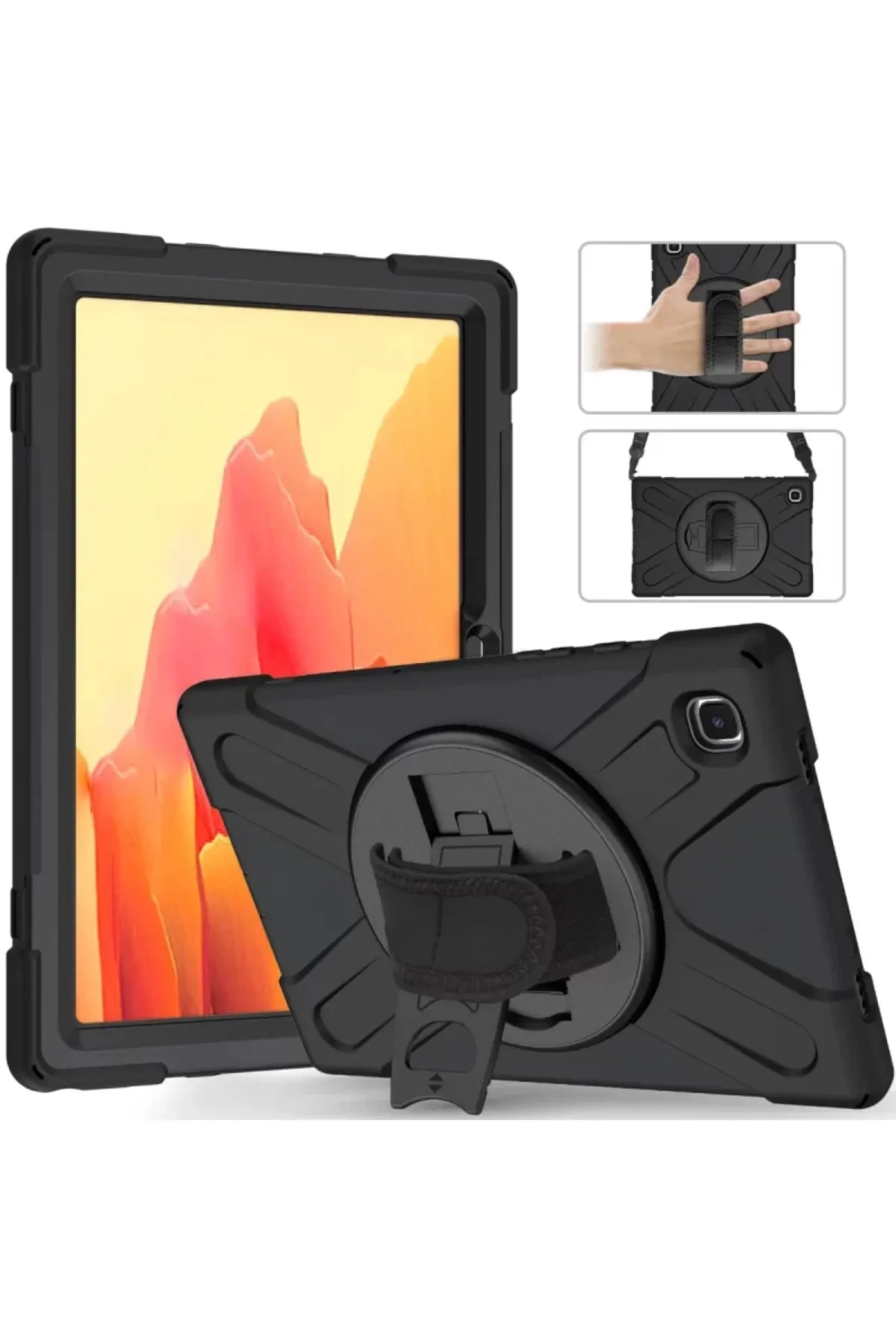 Newface Huawei MatePad T10 9.7 Kılıf Amazing Tablet Kapak - Siyah