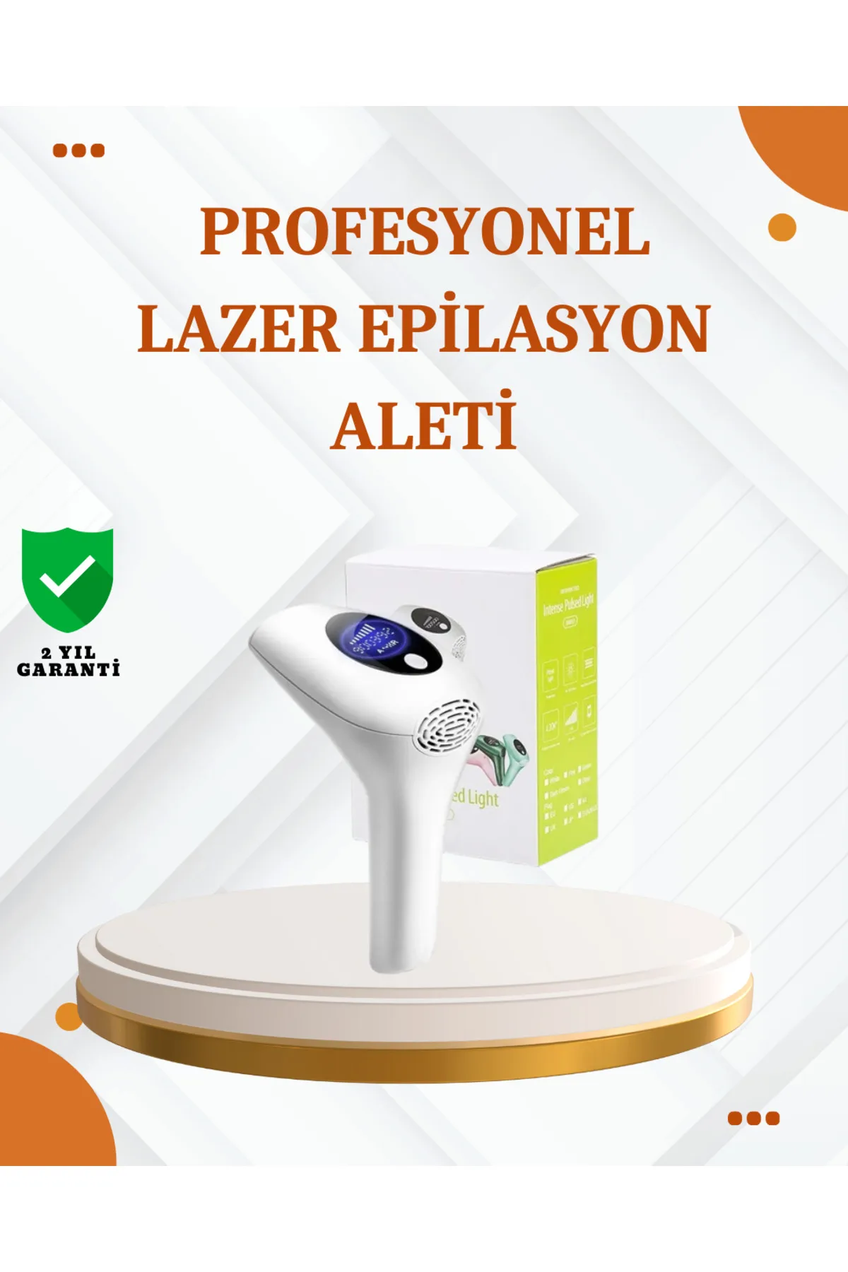 Hasuba IPL Lazer Epilasyon Cihazı HS-262 Ev Tipi Kullanım İçin