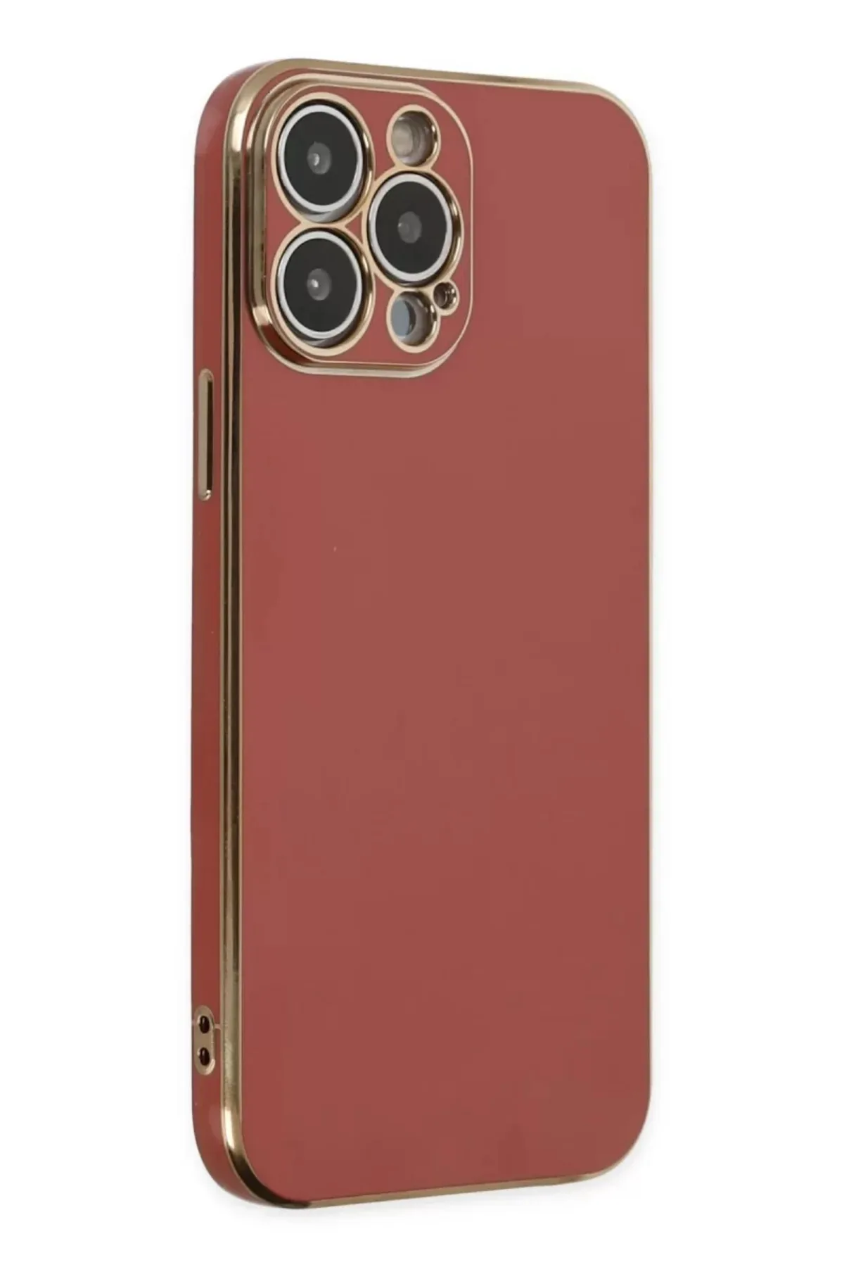 Newface Apple iPhone 14 Pro Max Kılıf Volet Silikon - Kırmızı