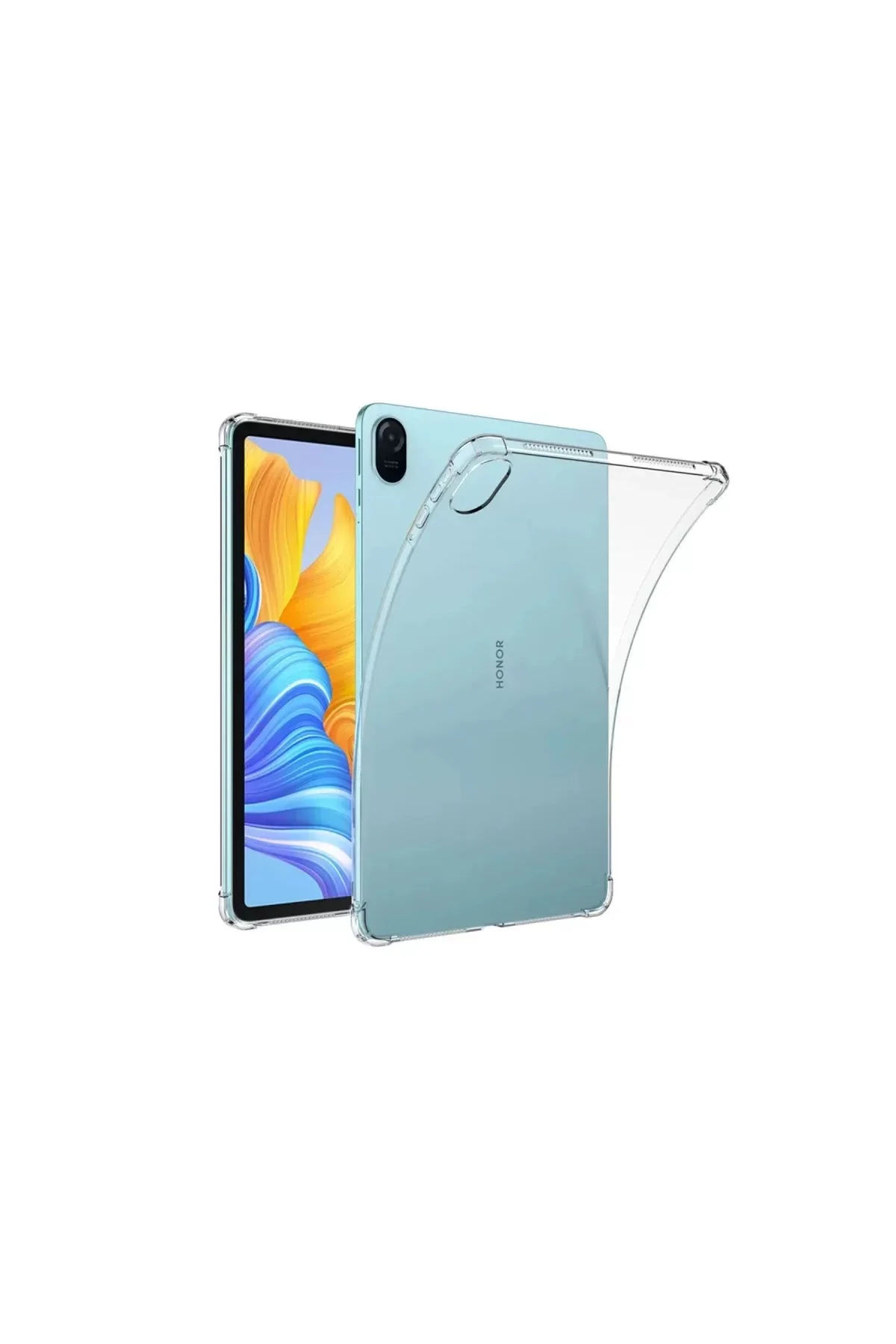 Newface Huawei Honor Pad 8 12 Kılıf Anti Shock Tablet Silikon - Şeffaf