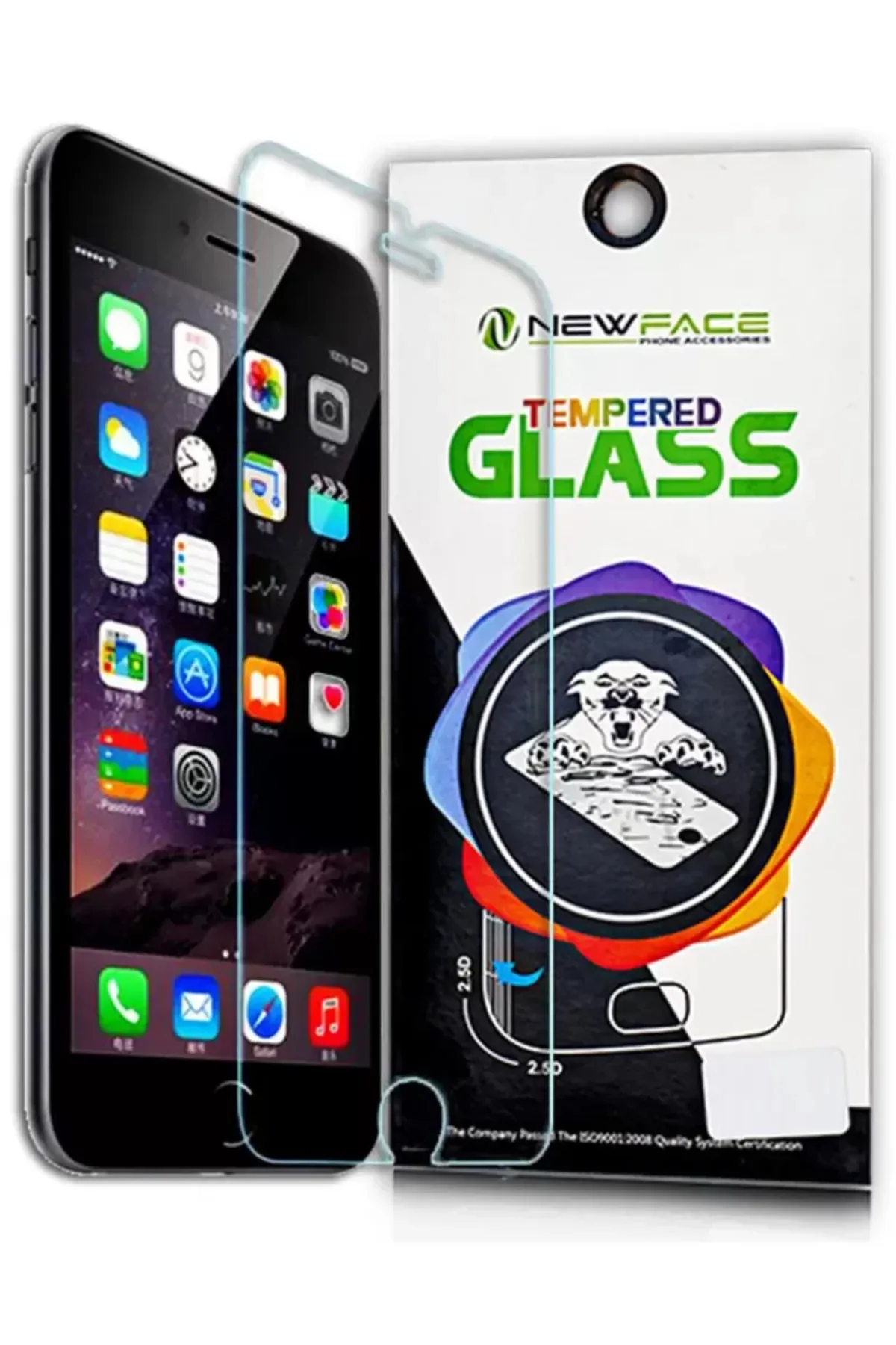 Newface Apple iPhone 6 Plus Temperli Cam Ekran Koruyucu