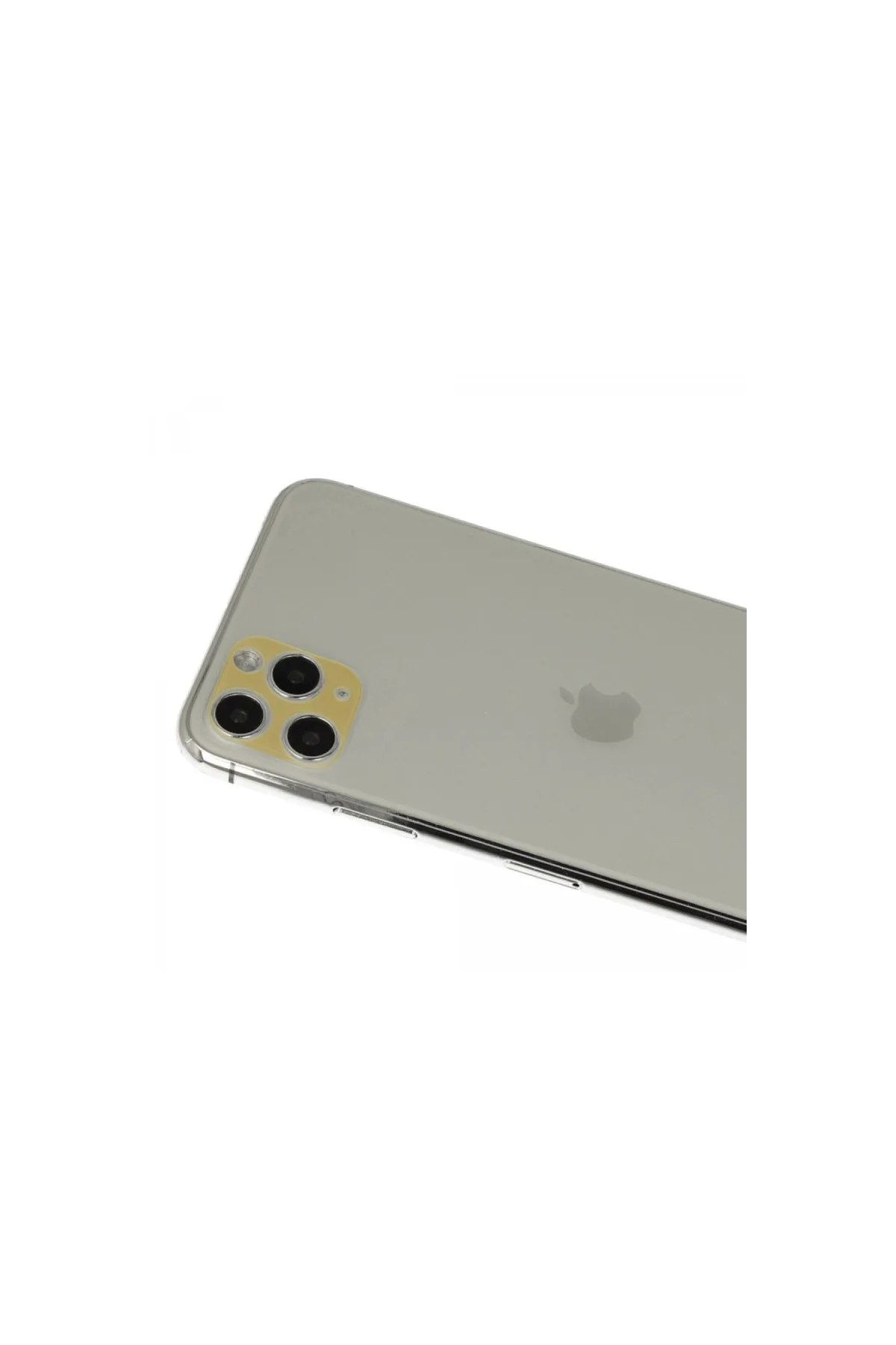 Appl. İphone 11 Pro Max Rainbow Kamera Lens Koruma Cam - Gold