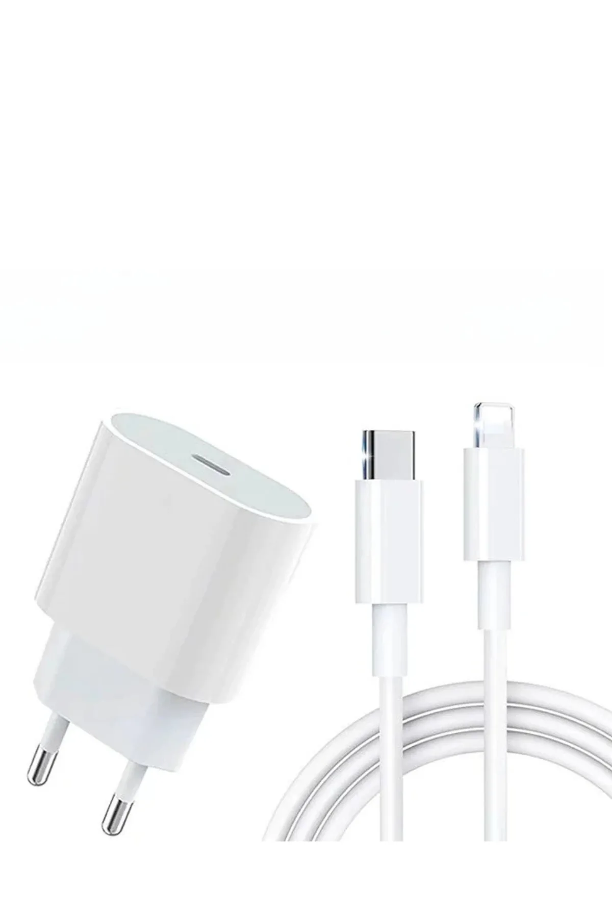 İphone 14 13 12 11 Uyumlu 20w Hızlı Şarj Adaptörü Lightning Kablo Seti