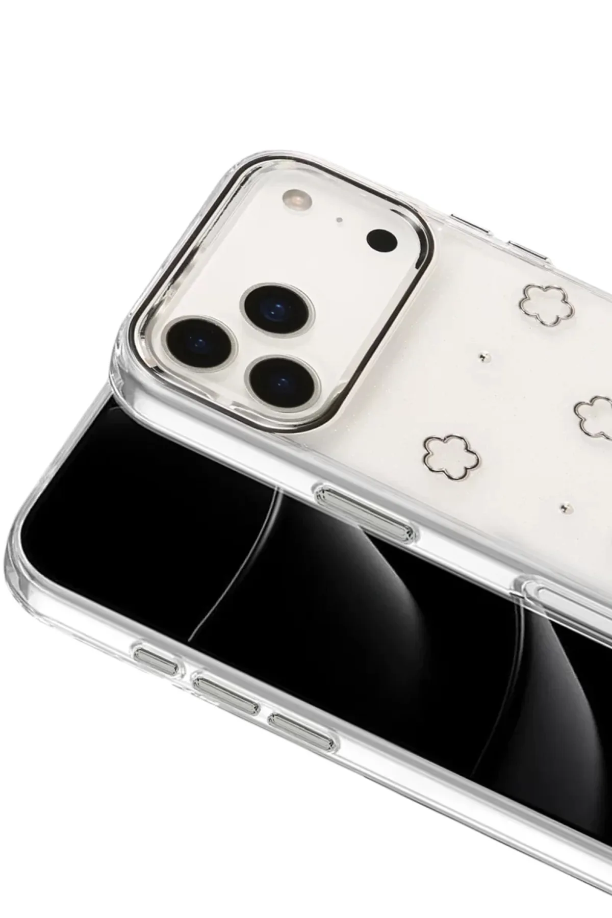 Newface Apple iPhone 17 Pro Fiyonk Desenli Kapak - Desen 2