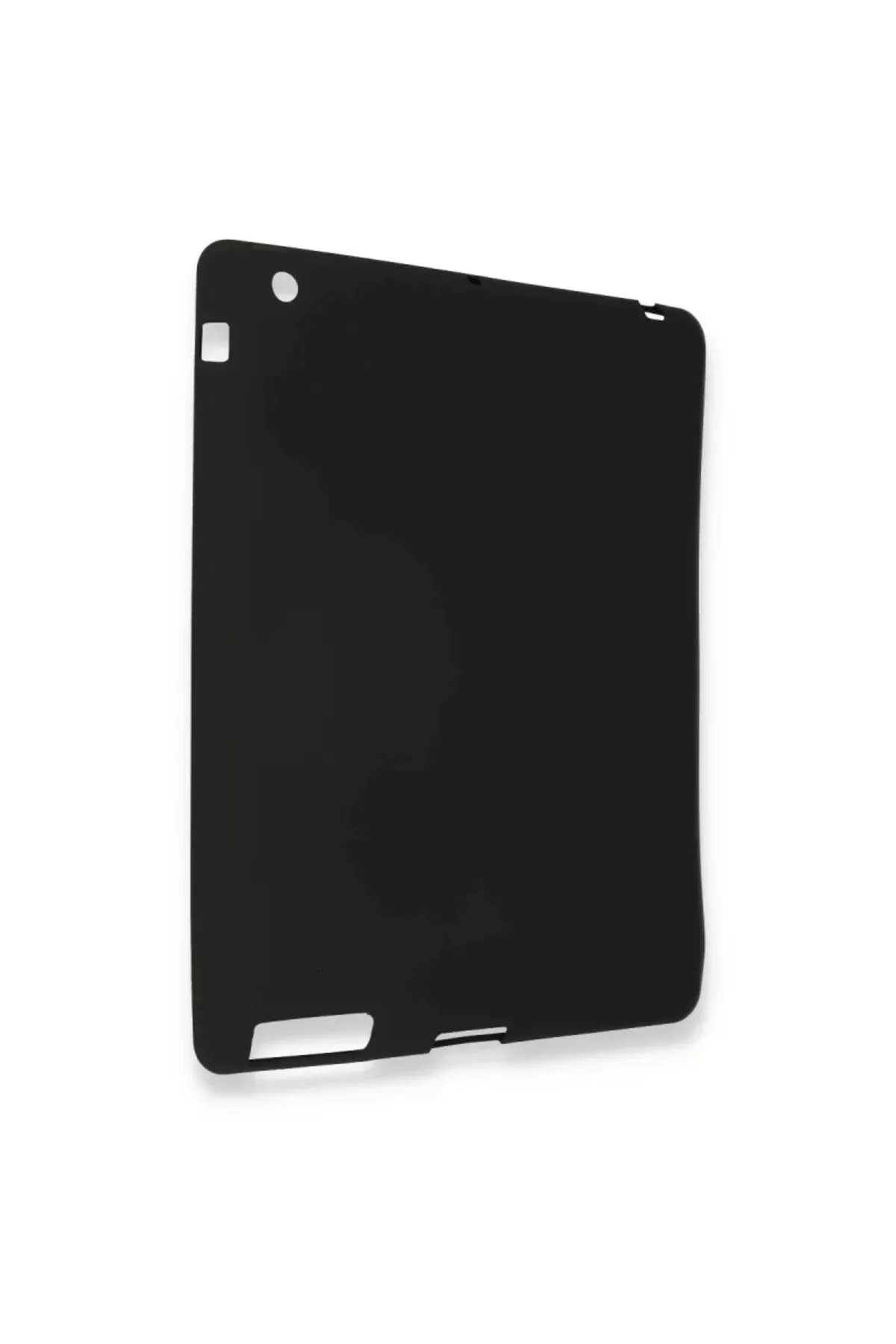 Newface Apple iPad 4 9.7 Kılıf Evo Tablet Silikon - Siyah