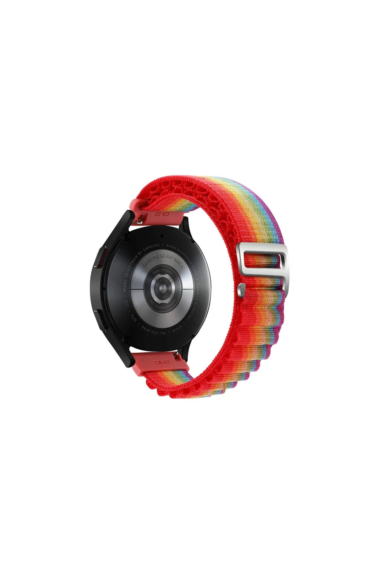 Watch 20mm Kr410 Kumaş Kordon (saat Değildir) - Gökkuşağı 1