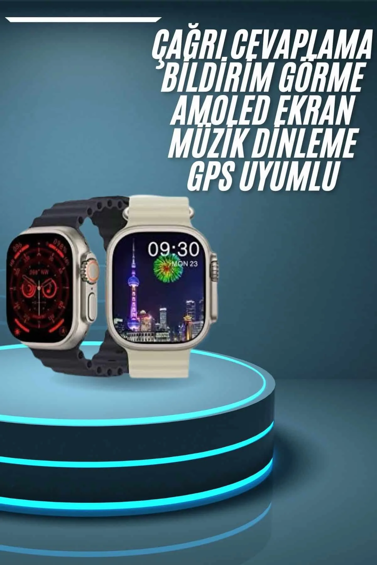 Akıllı Saat Çok Fonksiyonlu Uzun Pil Ömürlü Çağrı Cevaplayabilen Kol Saati - Lisinya