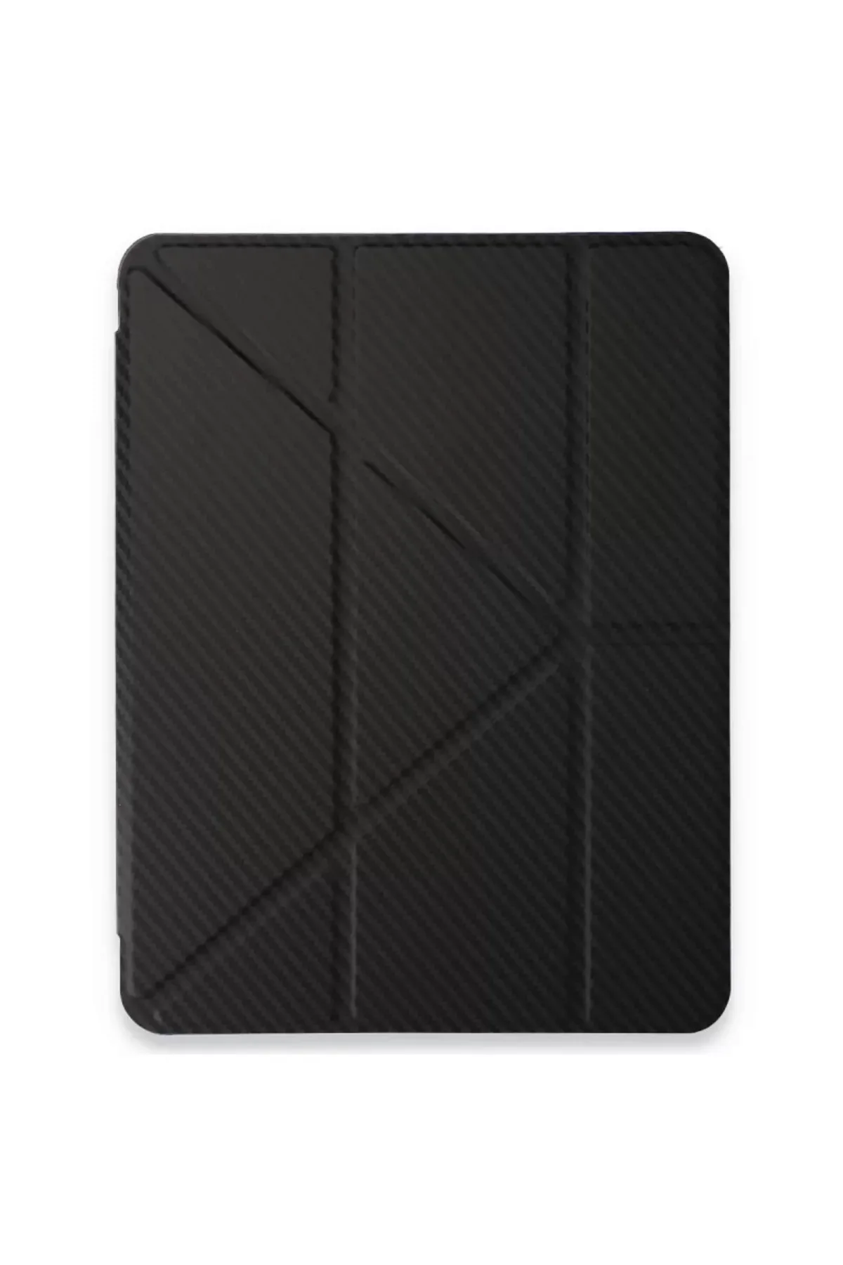 Newface Apple iPad Pro 11 (2024) Kılıf Color Karbon Tablet Kılıfı - Siyah