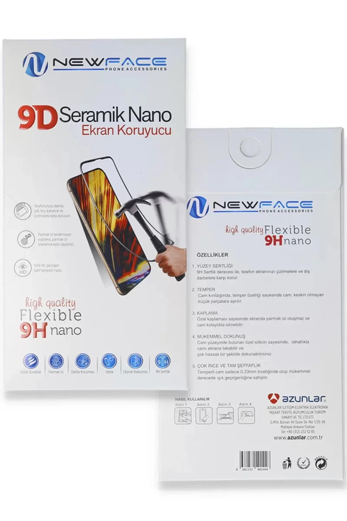 Newface Realme C21 Seramik Nano Ekran Koruyucu