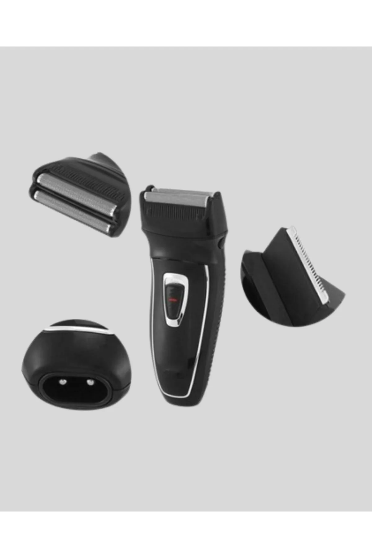 Unisex Şarjlı Saç ve Sakal Kesme Makinesi – Sessiz Motor, 1–12 mm Ayarlanabilir Başlık