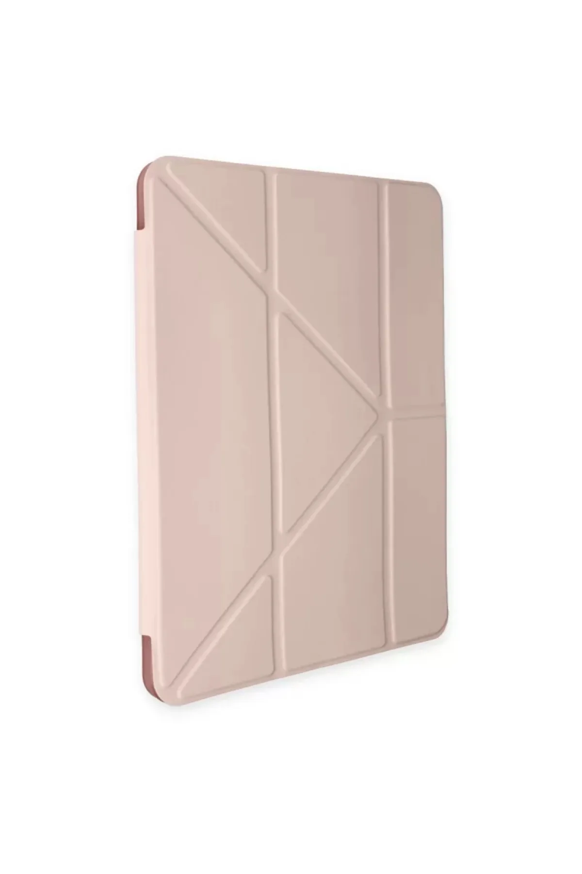 Newface Apple iPad Air 4 10.9 Kılıf Kalemlikli Mars Tablet Kılıfı - Rose Gold