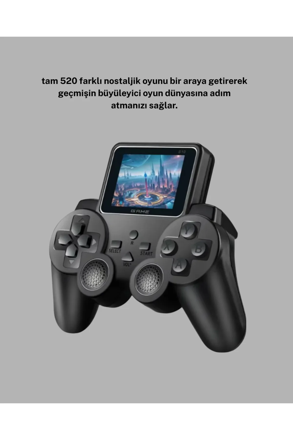 Atari S10 Retro Oyun Konsolu – 520 Klasik Oyun, Taşınabilir Tasarım, Nostaljik Oyun Deneyimi