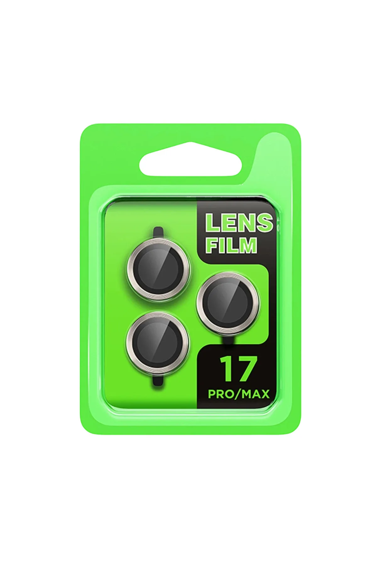 Newface Apple iPhone 17 Pro Raze Metal Kamera Lens - Gri
