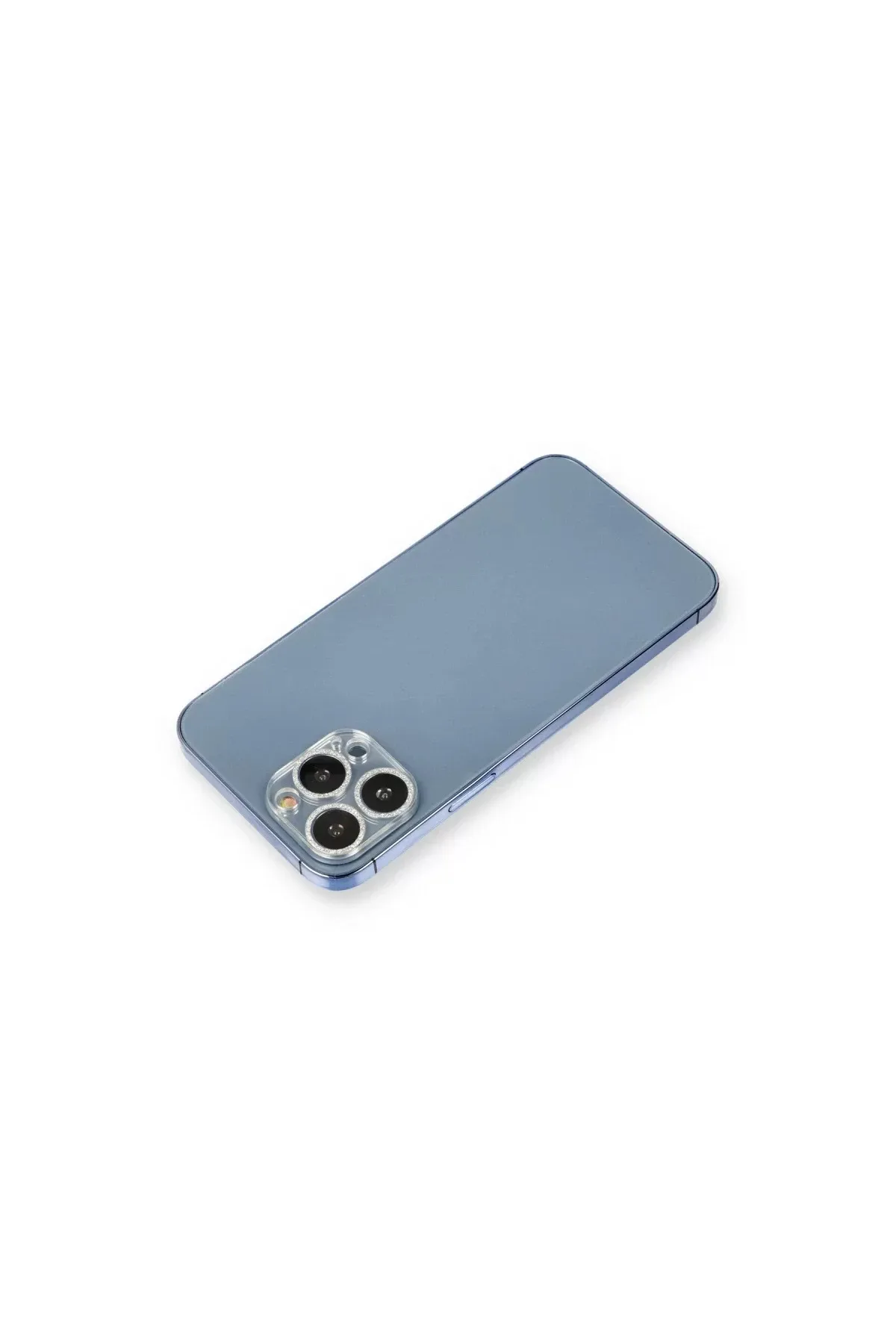Newface Apple iPhone 12 Pro Shine Kamera Lens Koruma Cam - Gümüş
