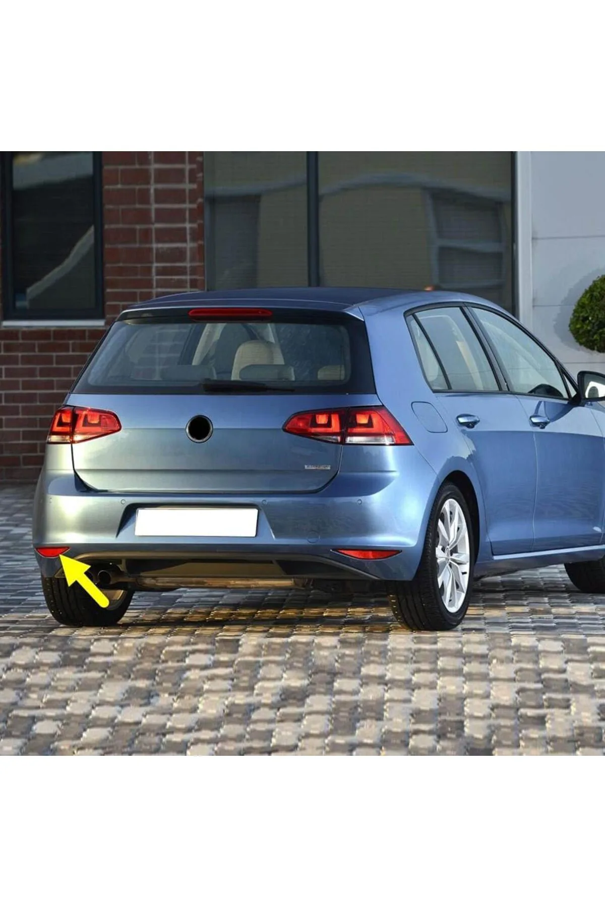shoplet STORE Arka Tampon Sol Alt Köşe Reflektörü 5G0945105 VW Golf 7 ile uyumlu 2013-2017 2026 1274