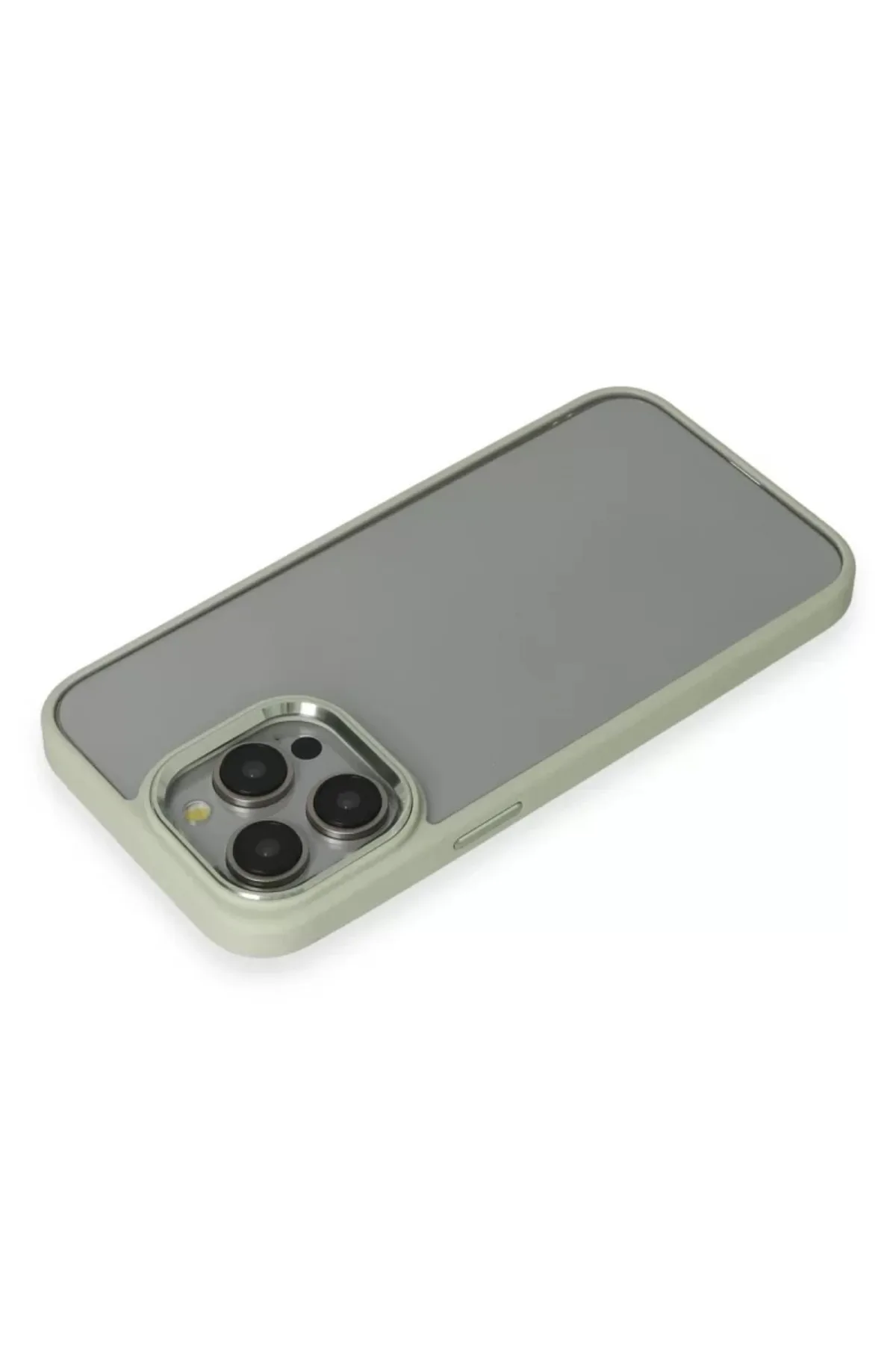 Newface iPhone 14 Pro Max Kılıf Power Silikon - Yeşil