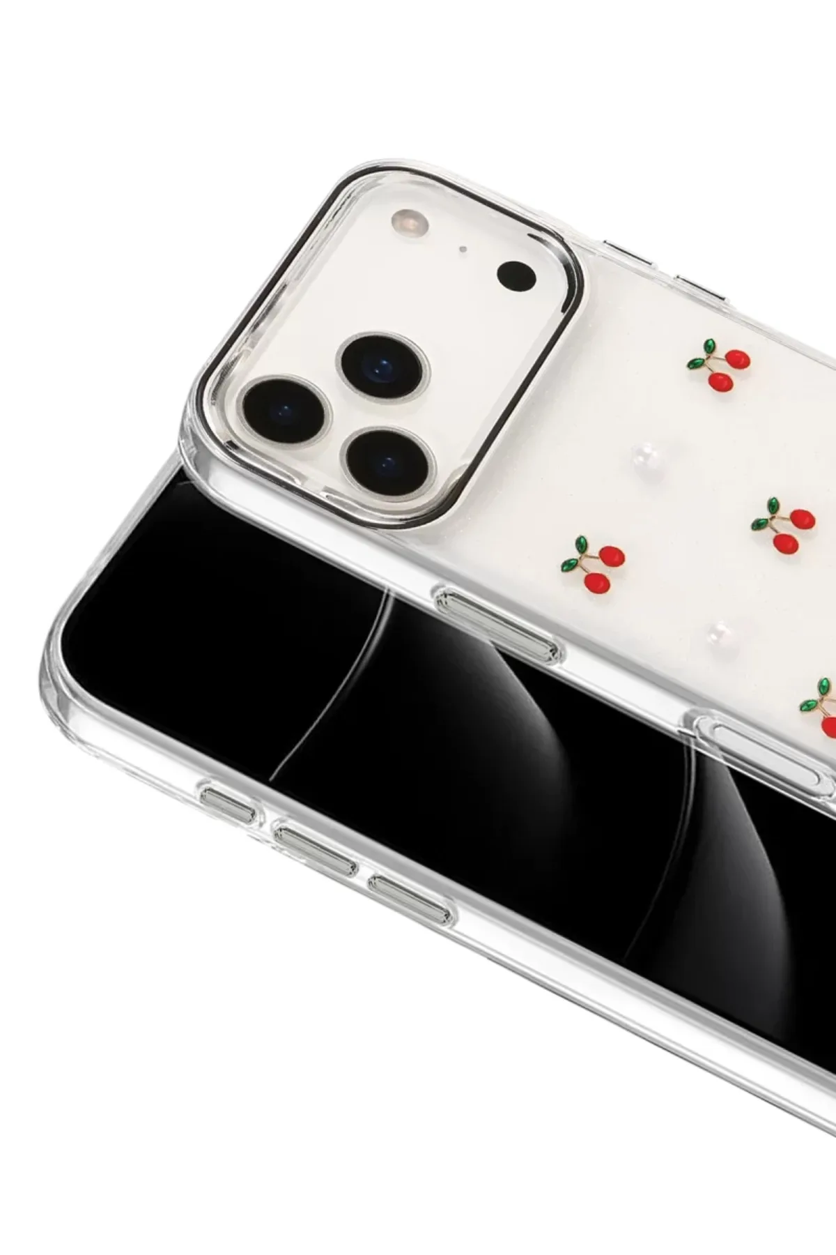 Newface Apple iPhone 17 Pro Max Fiyonk Desenli Kapak - Desen 9