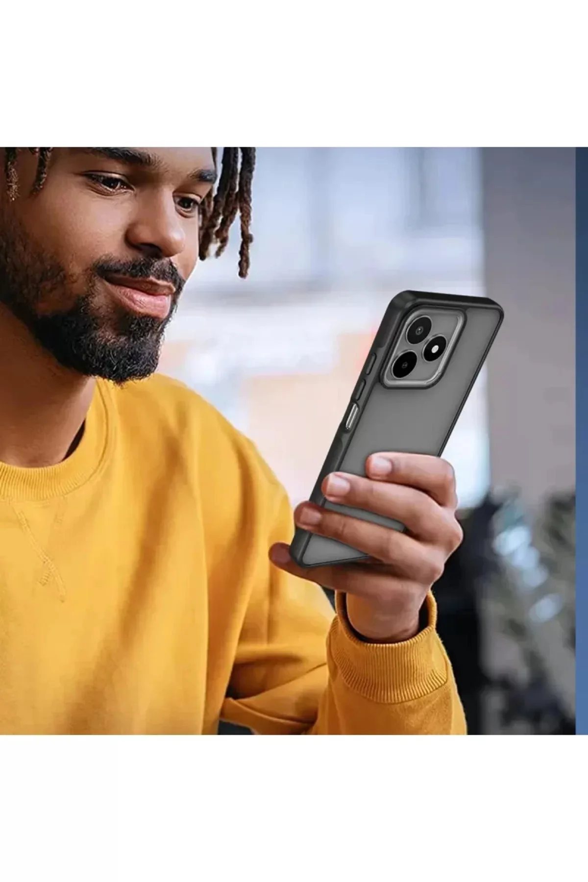 Newface Realme C53 Kılıf Elegant Kapak - Yeşil