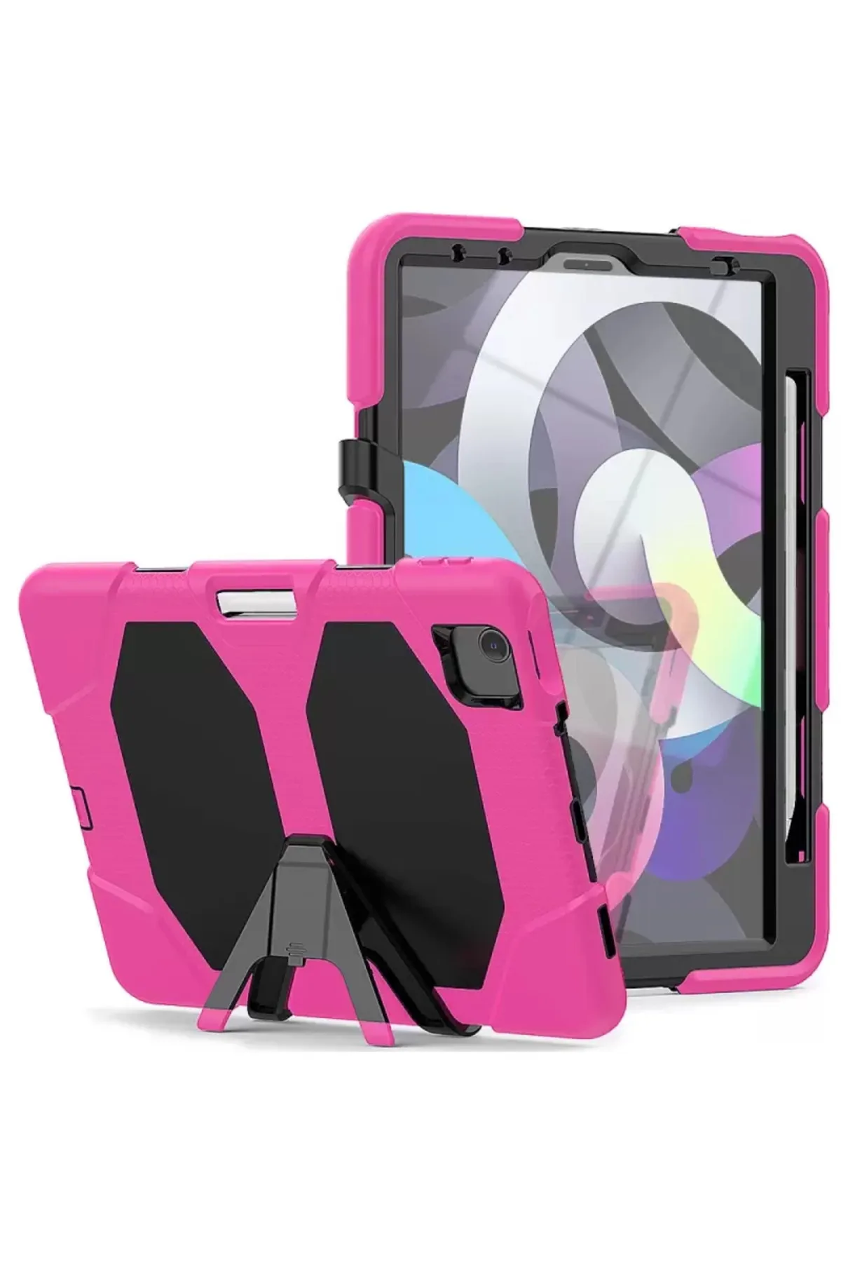 Newface Apple iPad Pro 11 (2020) Kılıf Griffin Tablet Kapak - Pembe