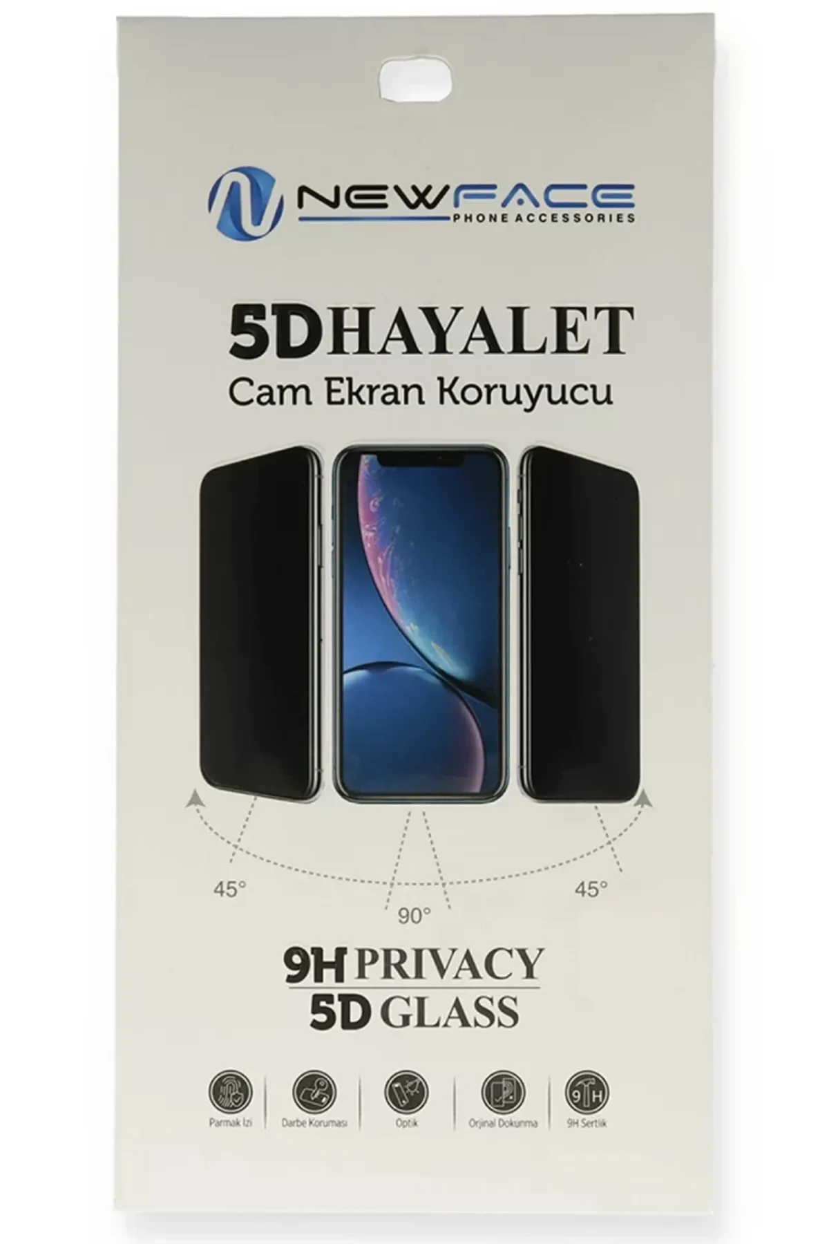 Newface Huawei Nova Y70 5D Hayalet Cam Ekran Koruyucu