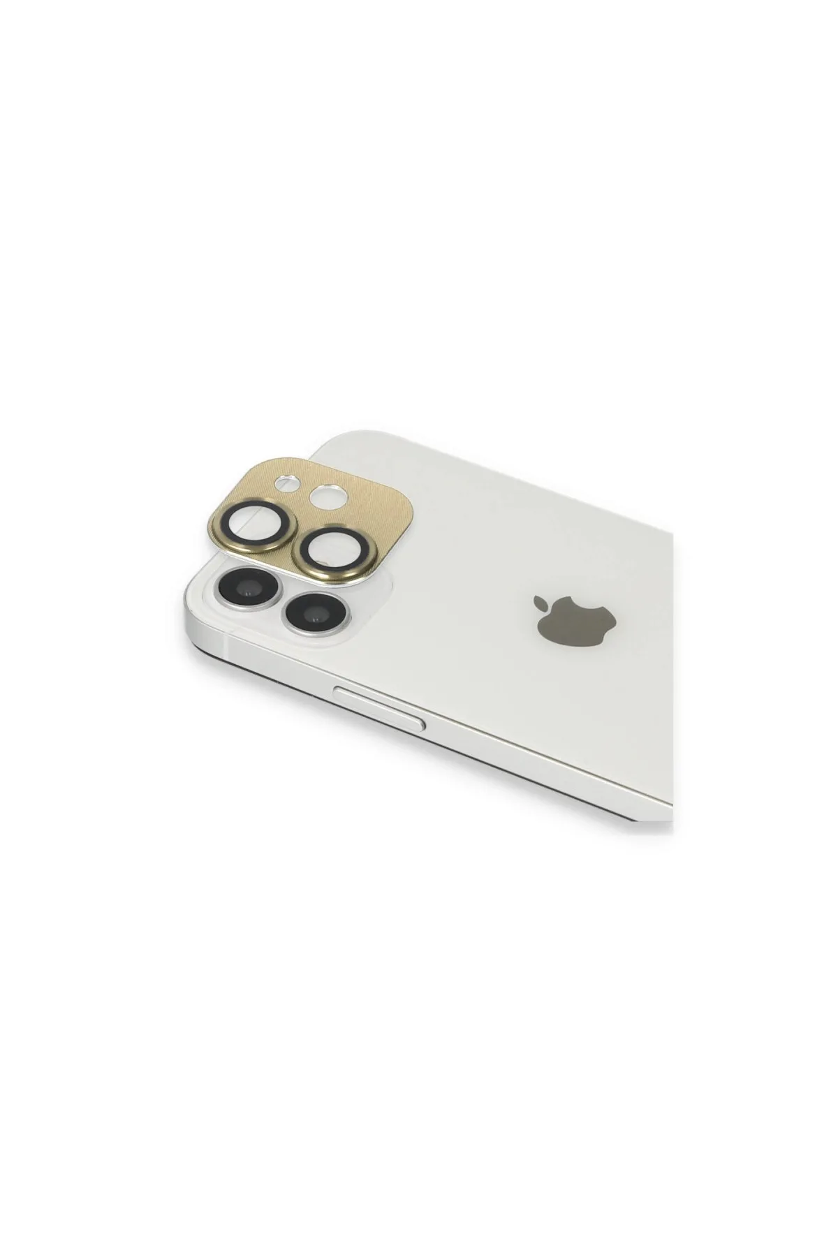 İphone 11 Pers Alüminyum Kamera Lens - Gold