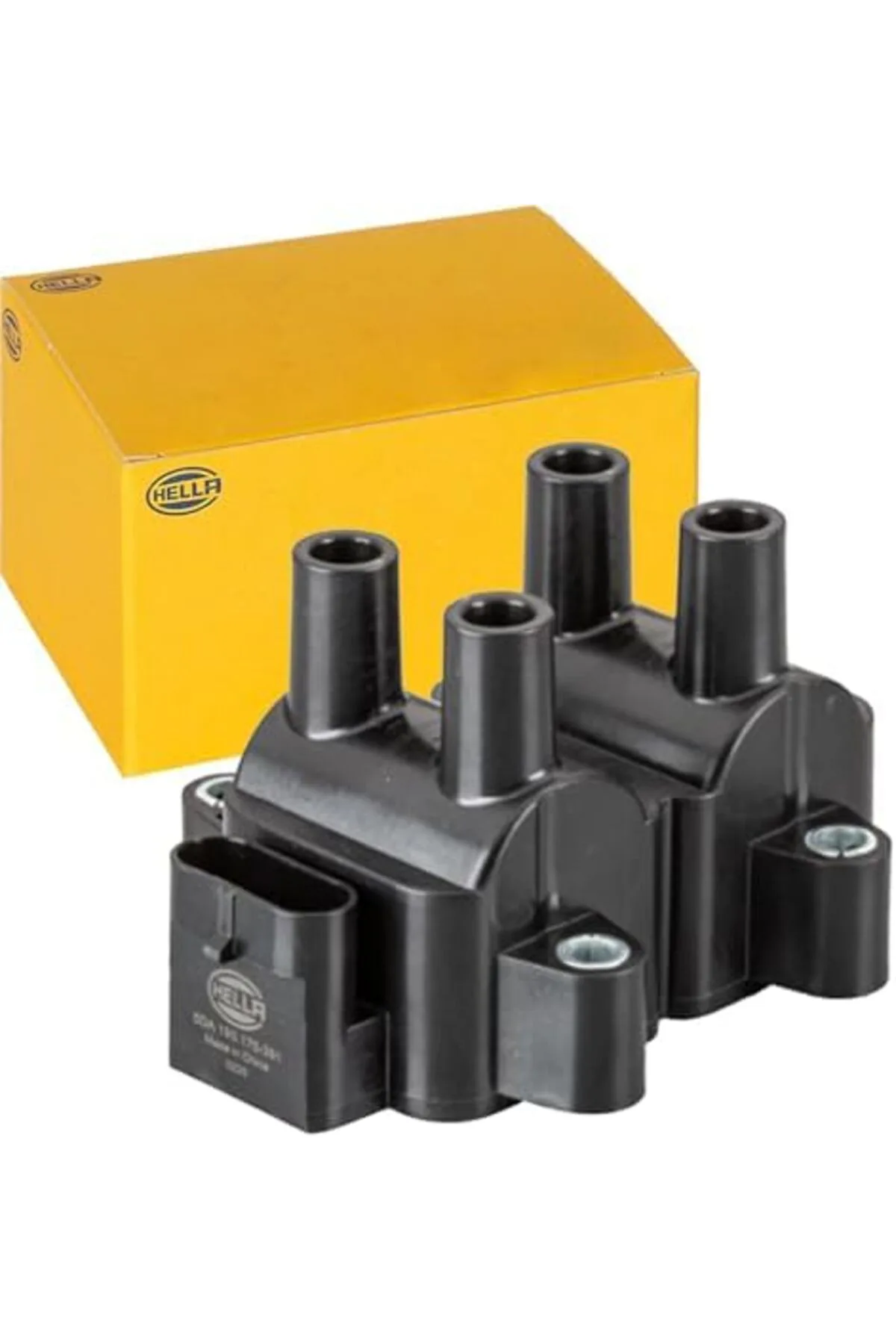 Avelune store Ateşleme Bobini - 12V - 4-Kutuplu - Blok Ateşleme Kapsülü - Vidalanmış Ignition Coil -
