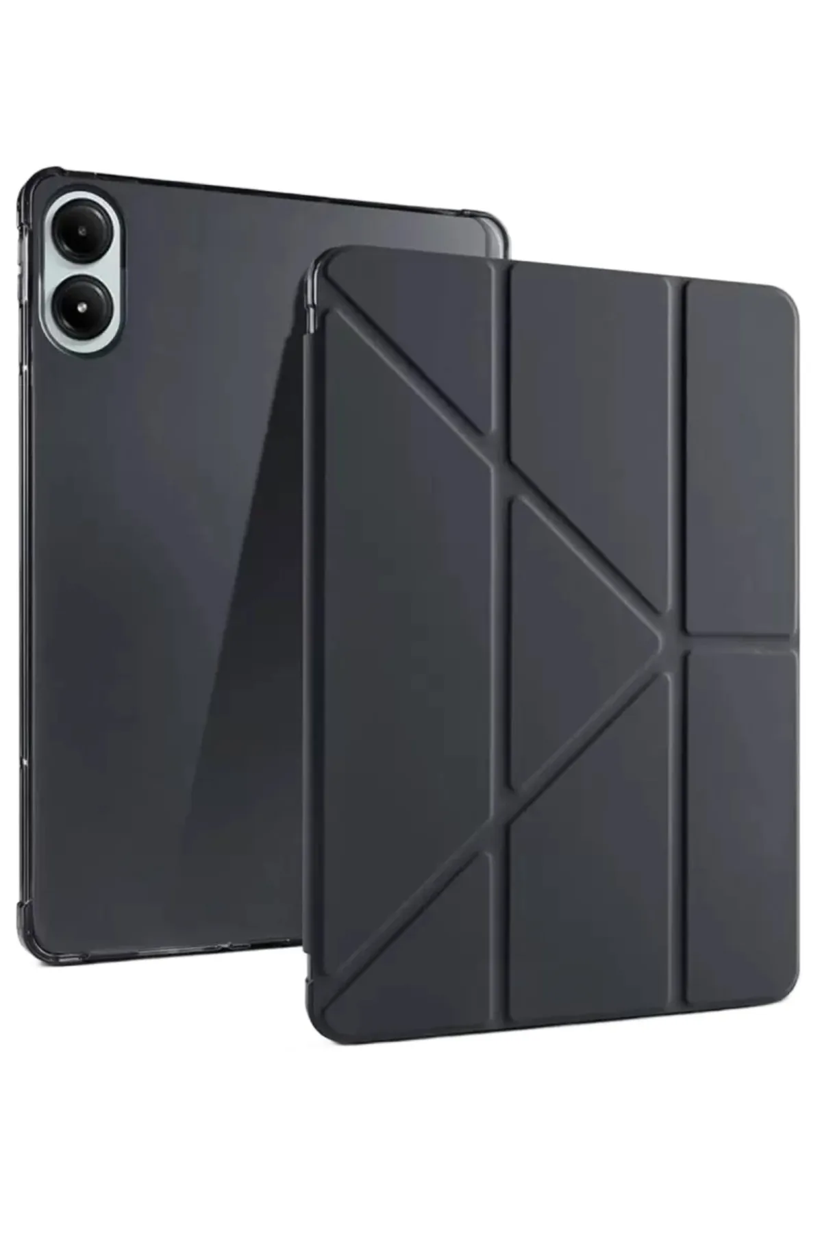 Newface Xiaomi Redmi Pad Pro 12.1 Kılıf Kalemlikli Mars Tablet Kılıfı - Siyah