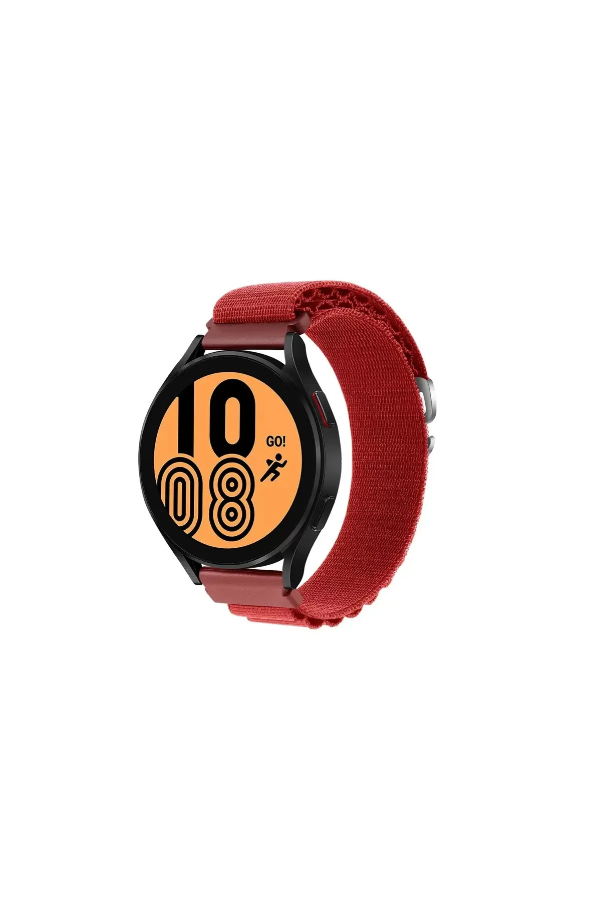Newface Watch 20mm KR410 Kumaş Kordon - Kırmızı