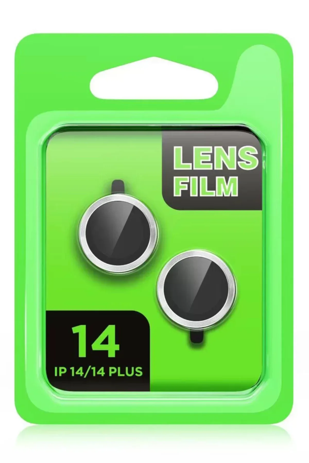 Newface Apple iPhone 14 Plus Raze Metal Kamera Lens - Kırmızı