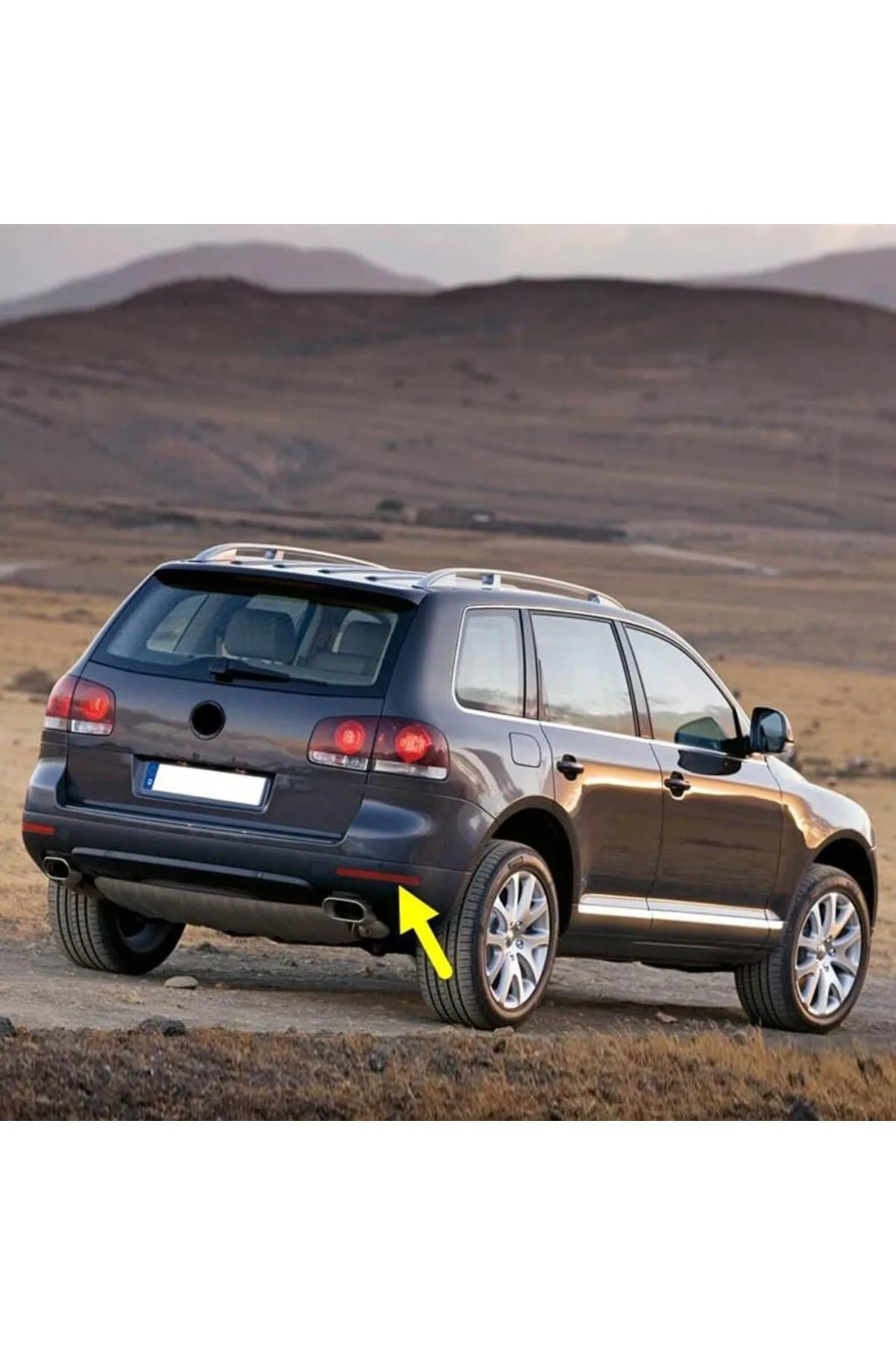 Terra Organik Sağ Arka Tampon Reflektörü Kedi Gözü 7L6945106A VW Touareg ile uyumlu 2007-2010 Terra