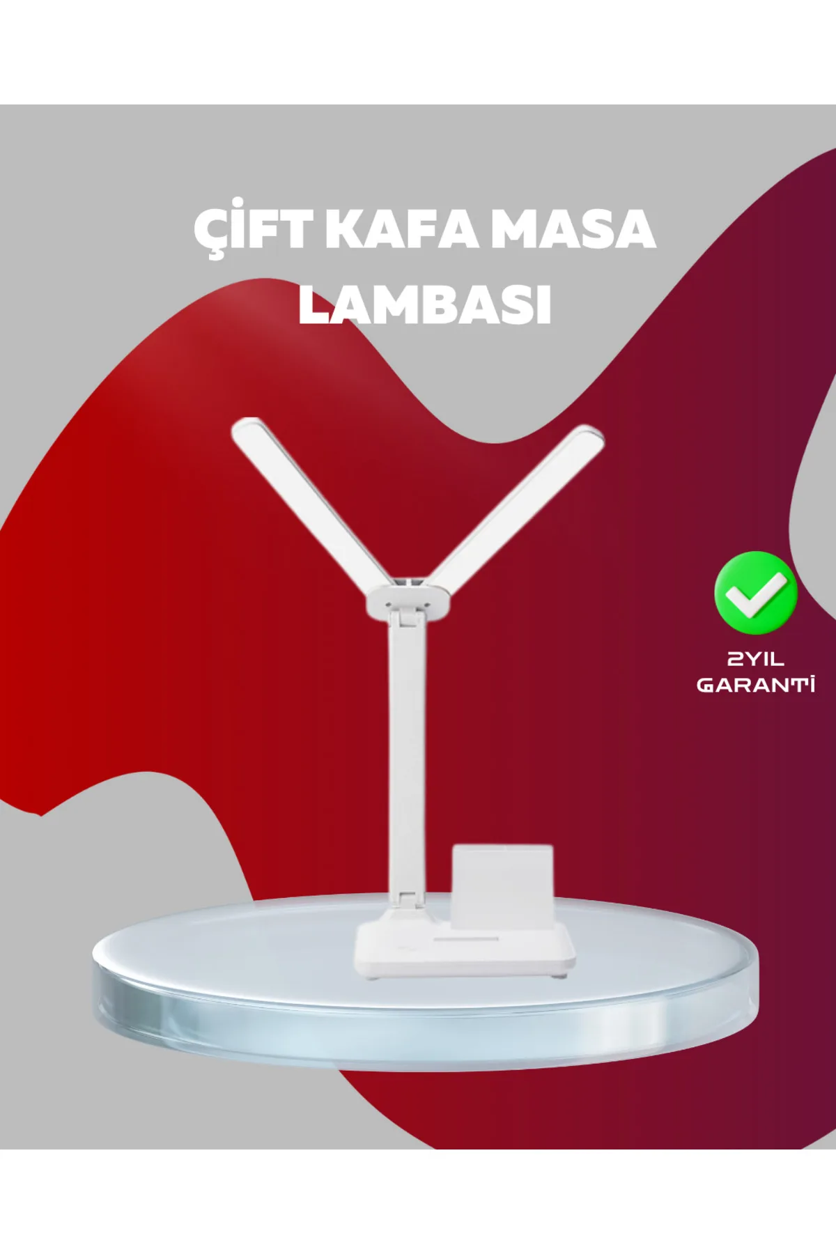 Kısılabilir LED Masa Lambası – Kalemlik, Telefon Standı ve Okuma Işığı Bir Arada
