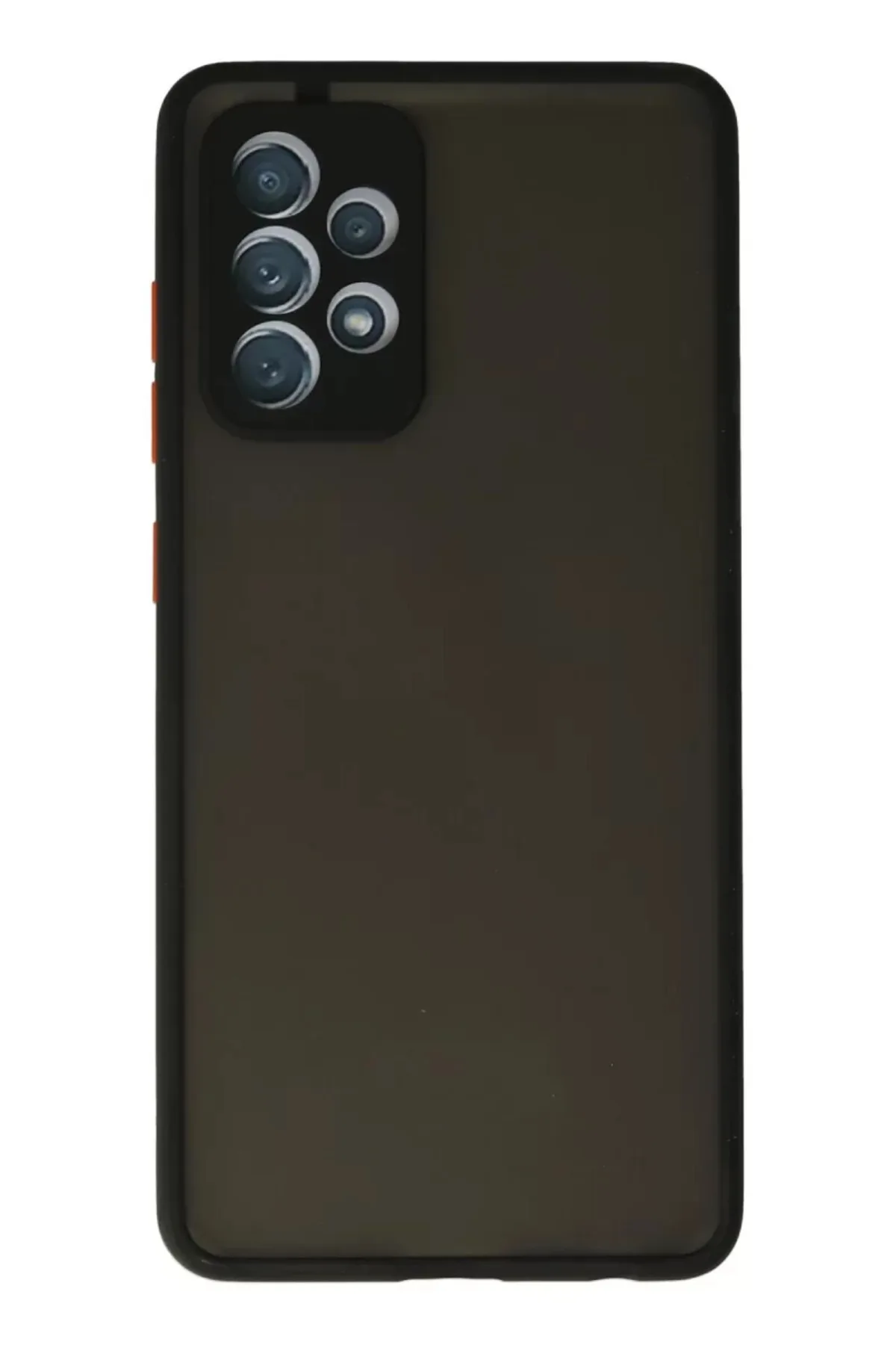 Newface Samsung Galaxy A72 Kılıf Montreal Silikon Kapak - Siyah