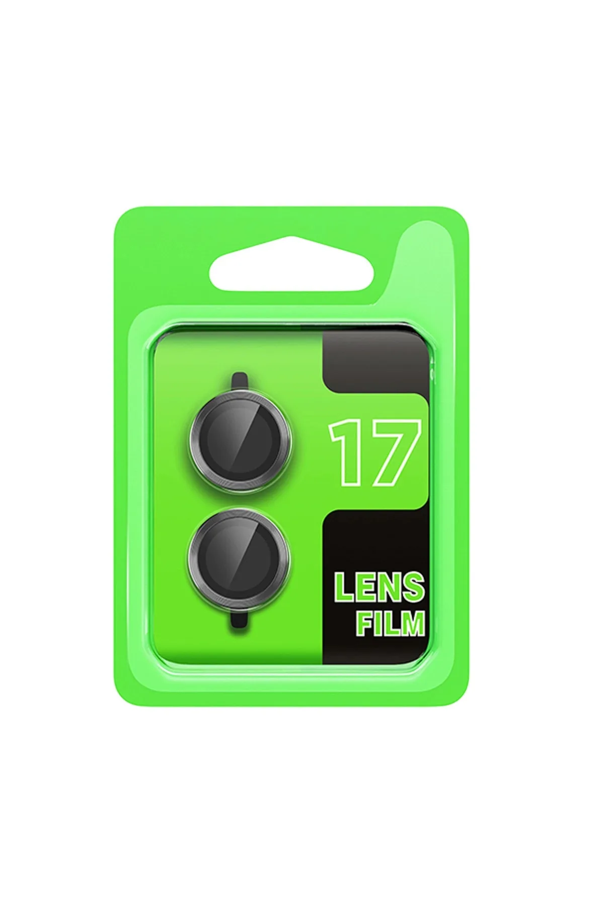Apple İphone 17 Raze Metal Kamera Lens - Gri