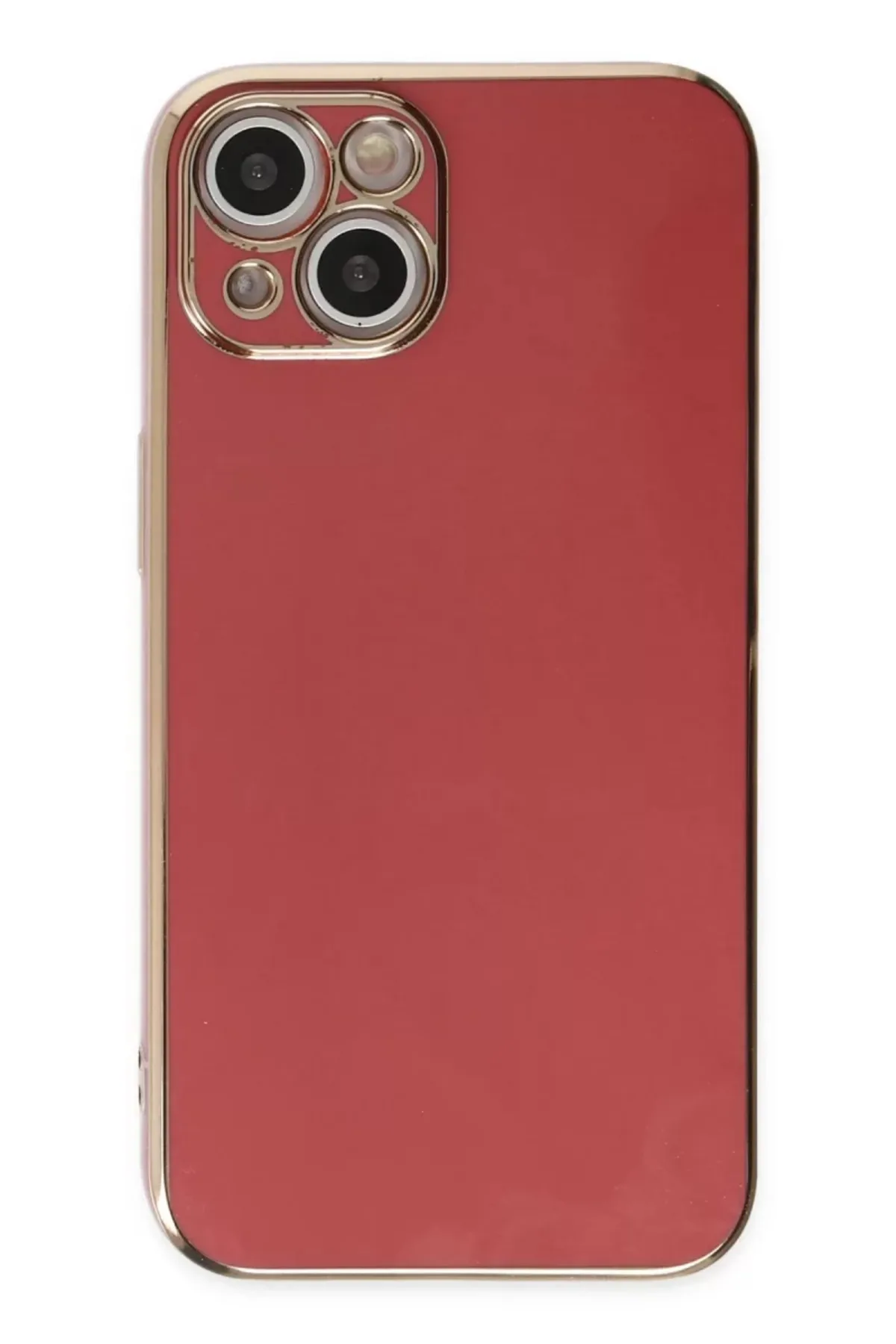 Newface Apple iPhone 14 Kılıf Volet Silikon - Kırmızı