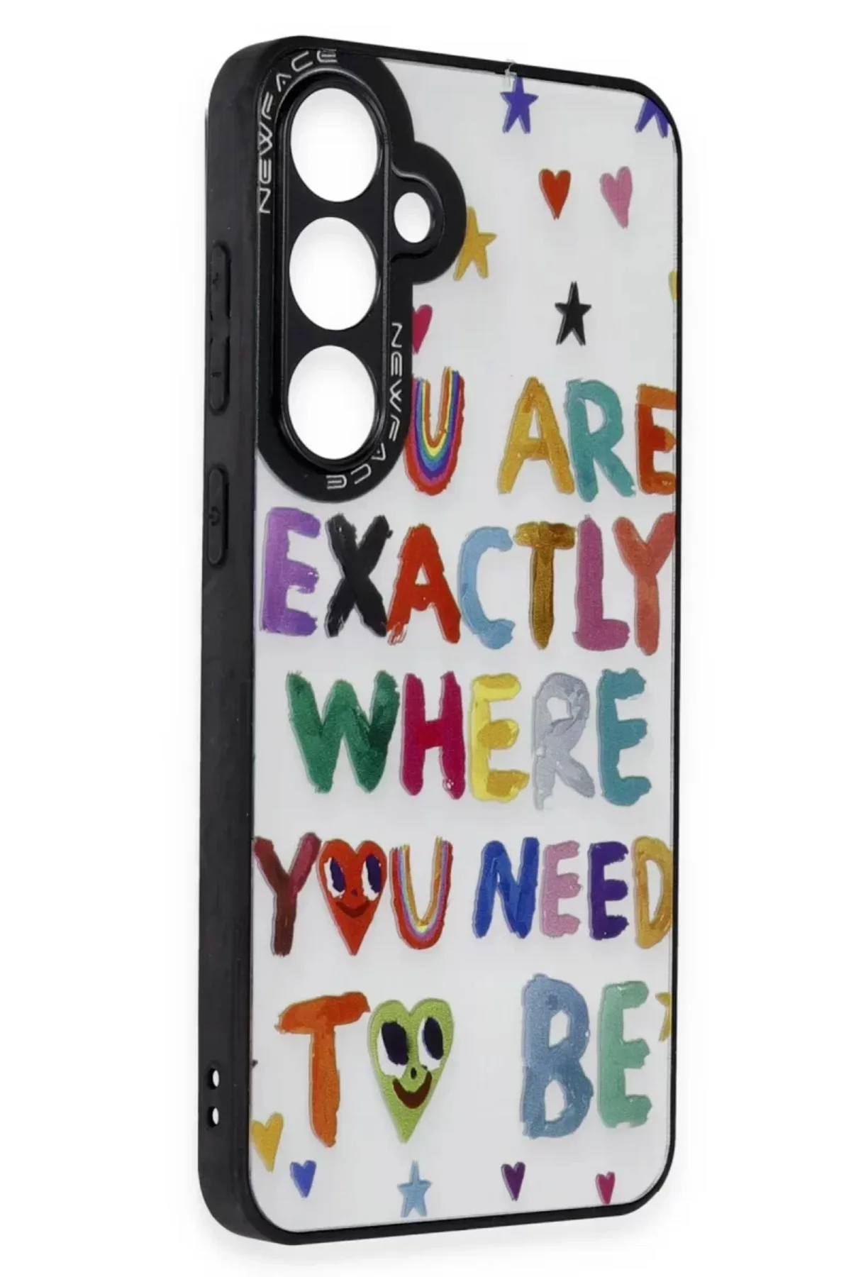 Newface Samsung Galaxy A15 4G Kılıf Mirror Desenli Kapak - Mirror - 10