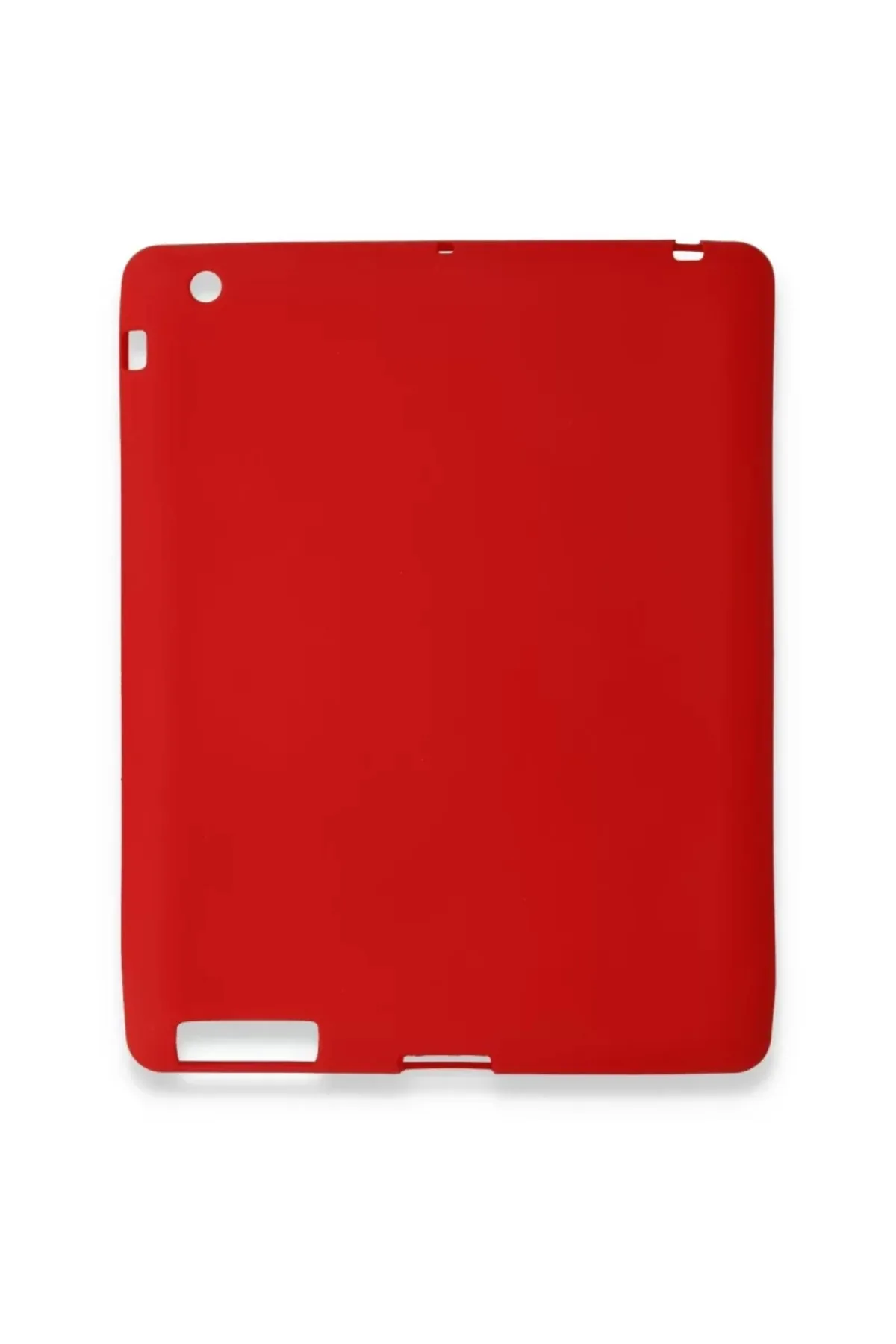 Newface Apple iPad 4 9.7 Kılıf Evo Tablet Silikon - Kırmızı