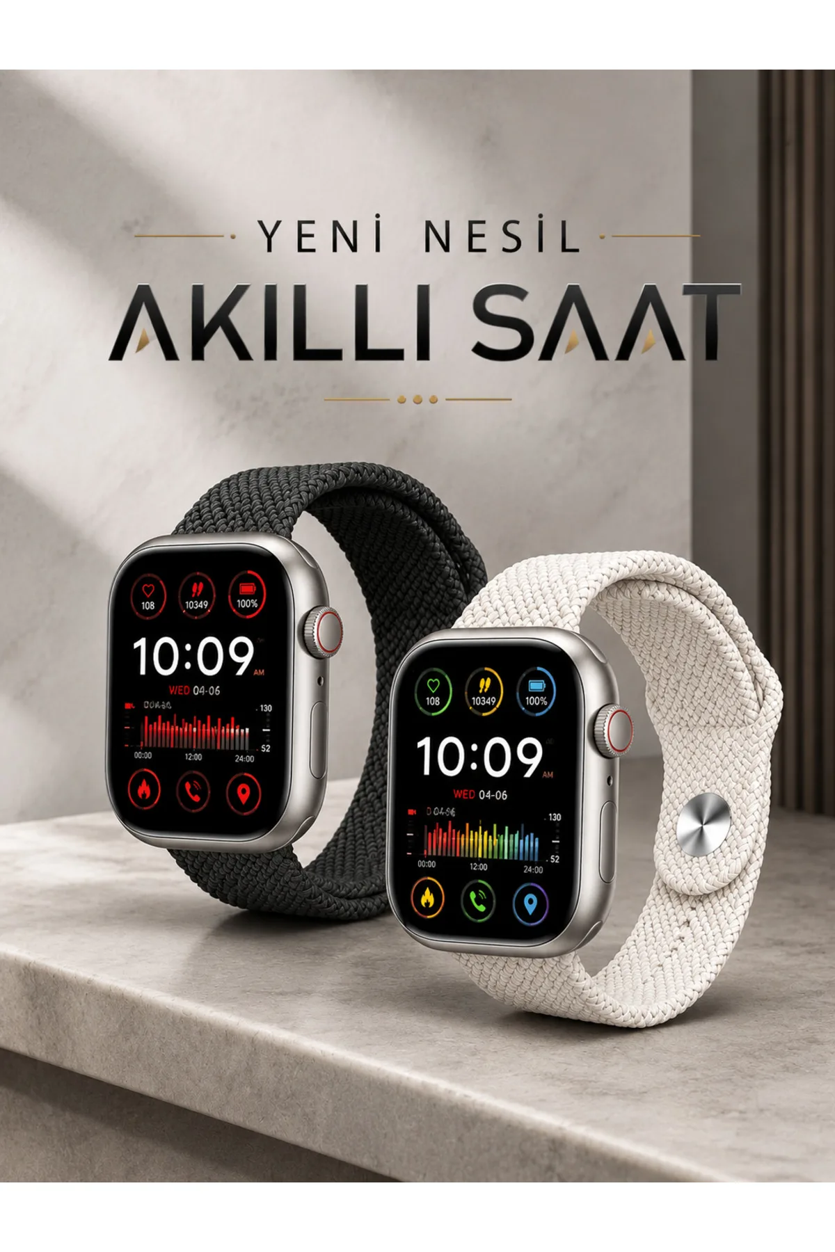 Akıllı Saat Yeni Nesil GPS Özelliği NFC Ve Uyku Takibi