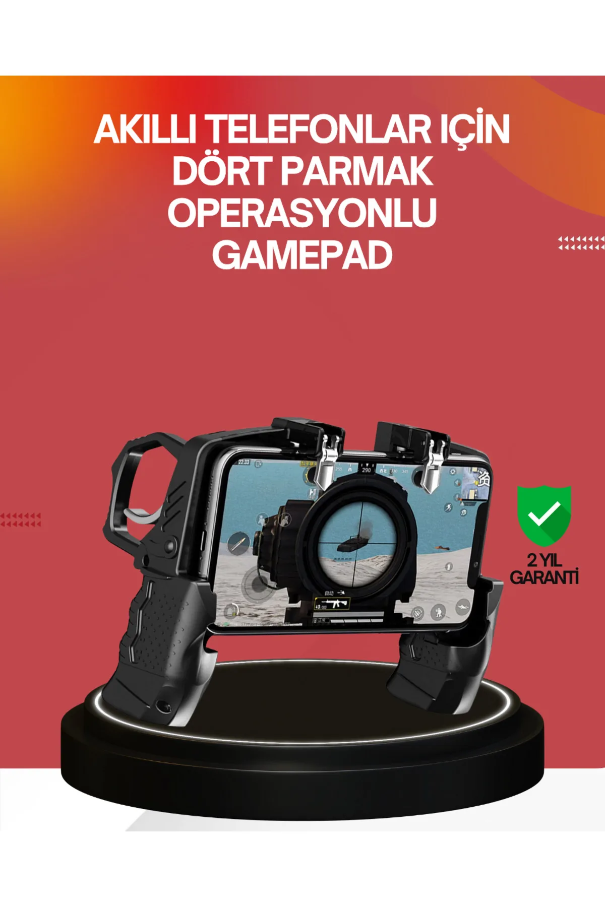 Ergonomik Mobil Oyun Gamepad Tutucu