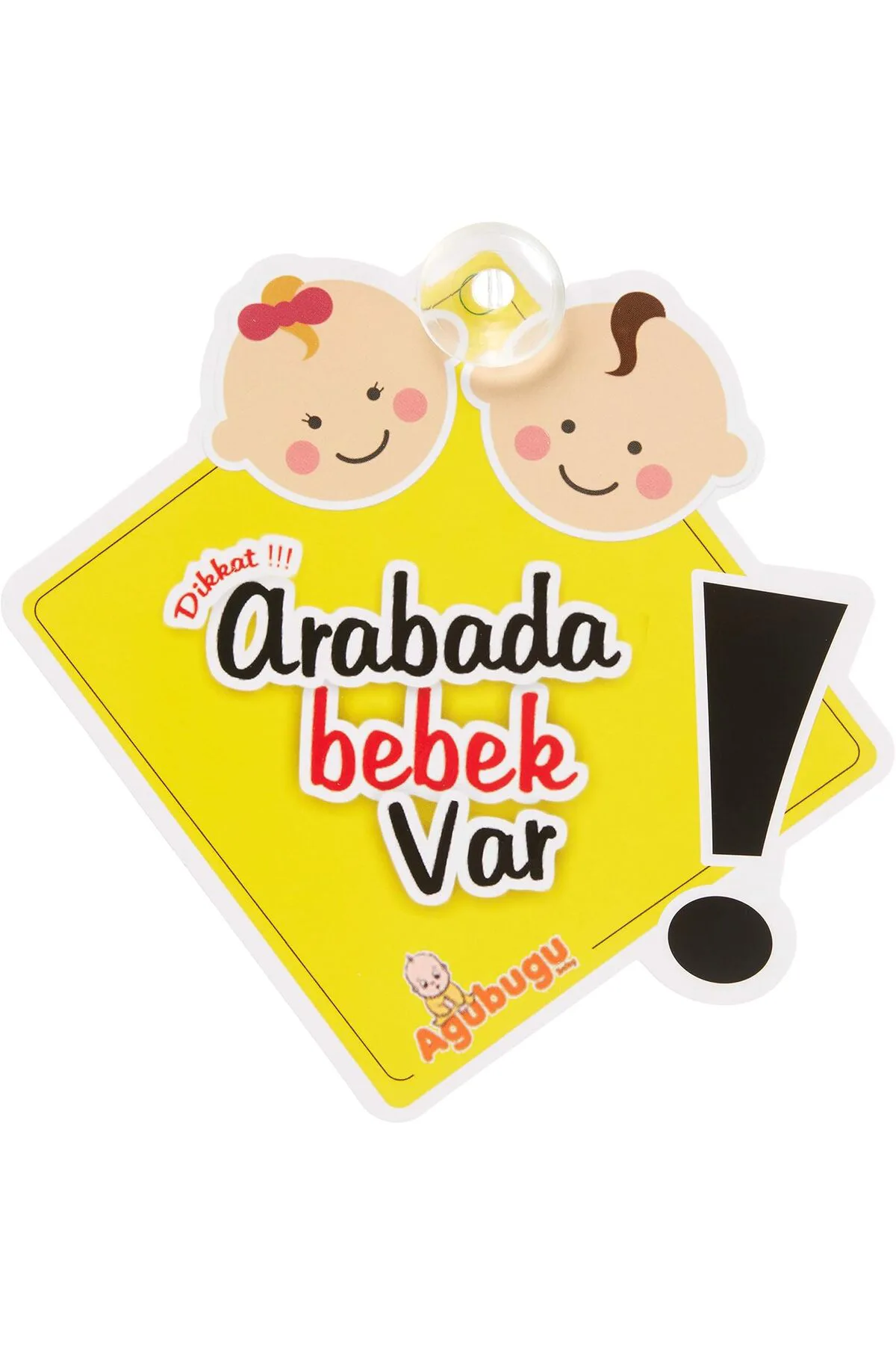Agubugu Baby AGU-056 Arabada Bebek Var, Sarı 1302237