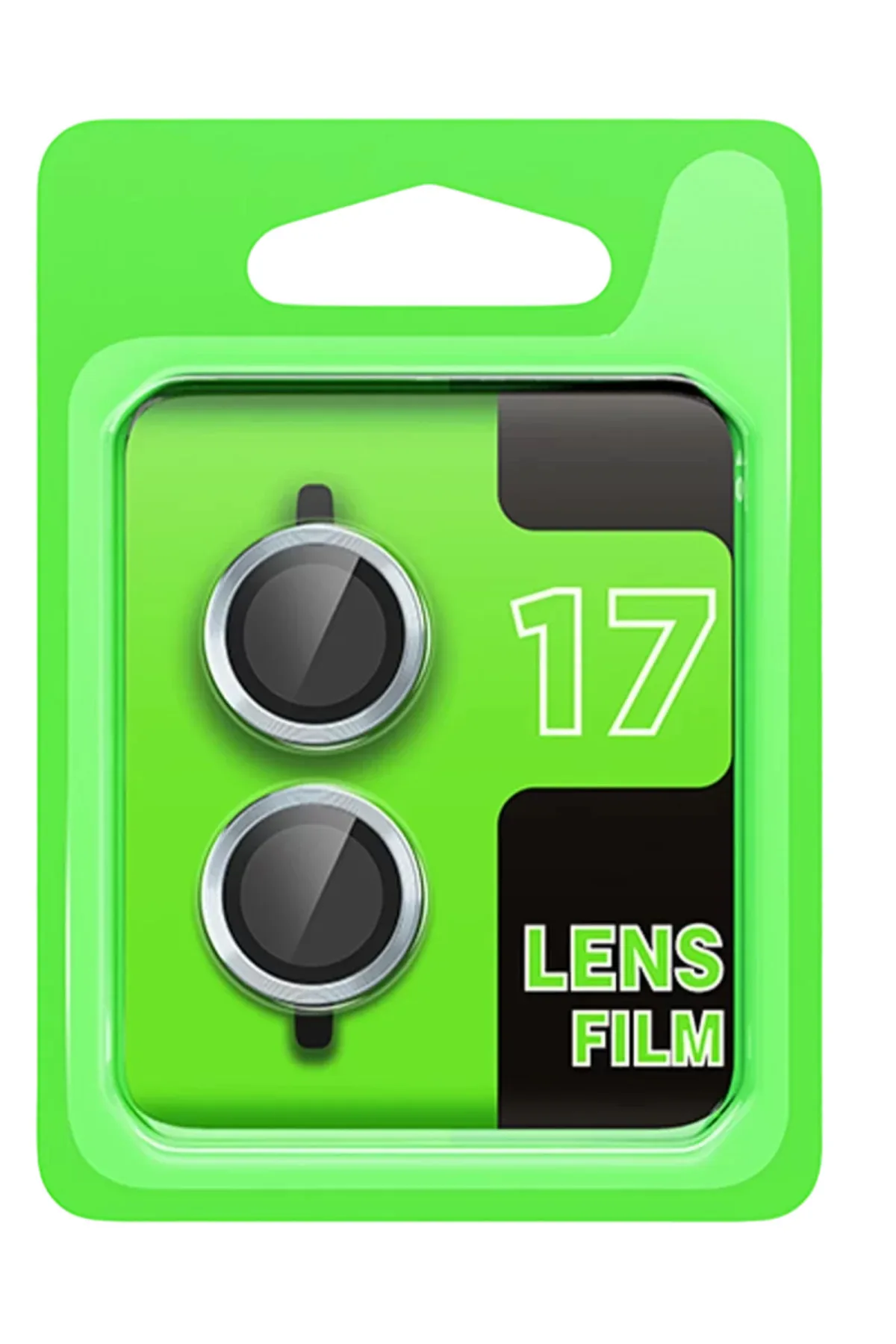 Newface Apple iPhone 17 Raze Metal Kamera Lens - Açık Mavi