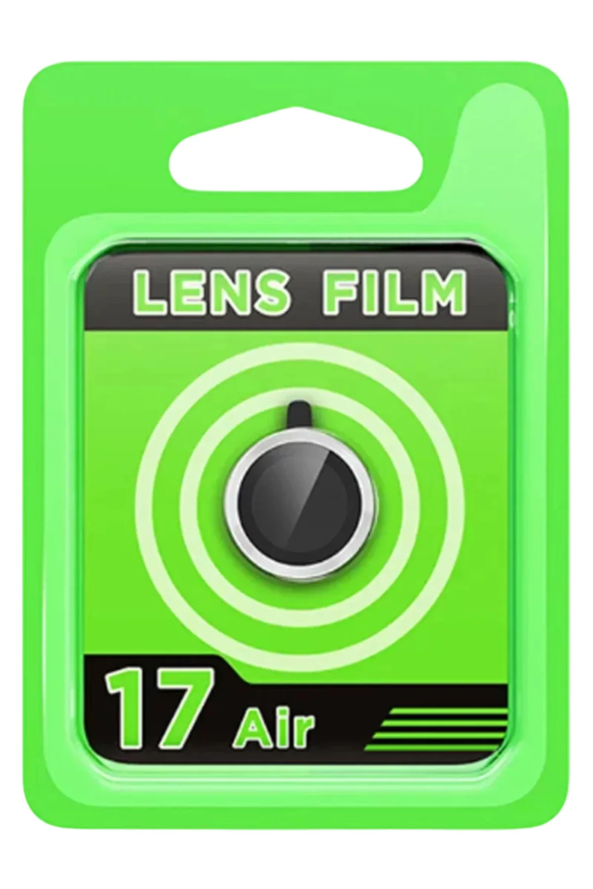 Newface Apple iPhone 17 Air Raze Metal Kamera Lens - Gümüş