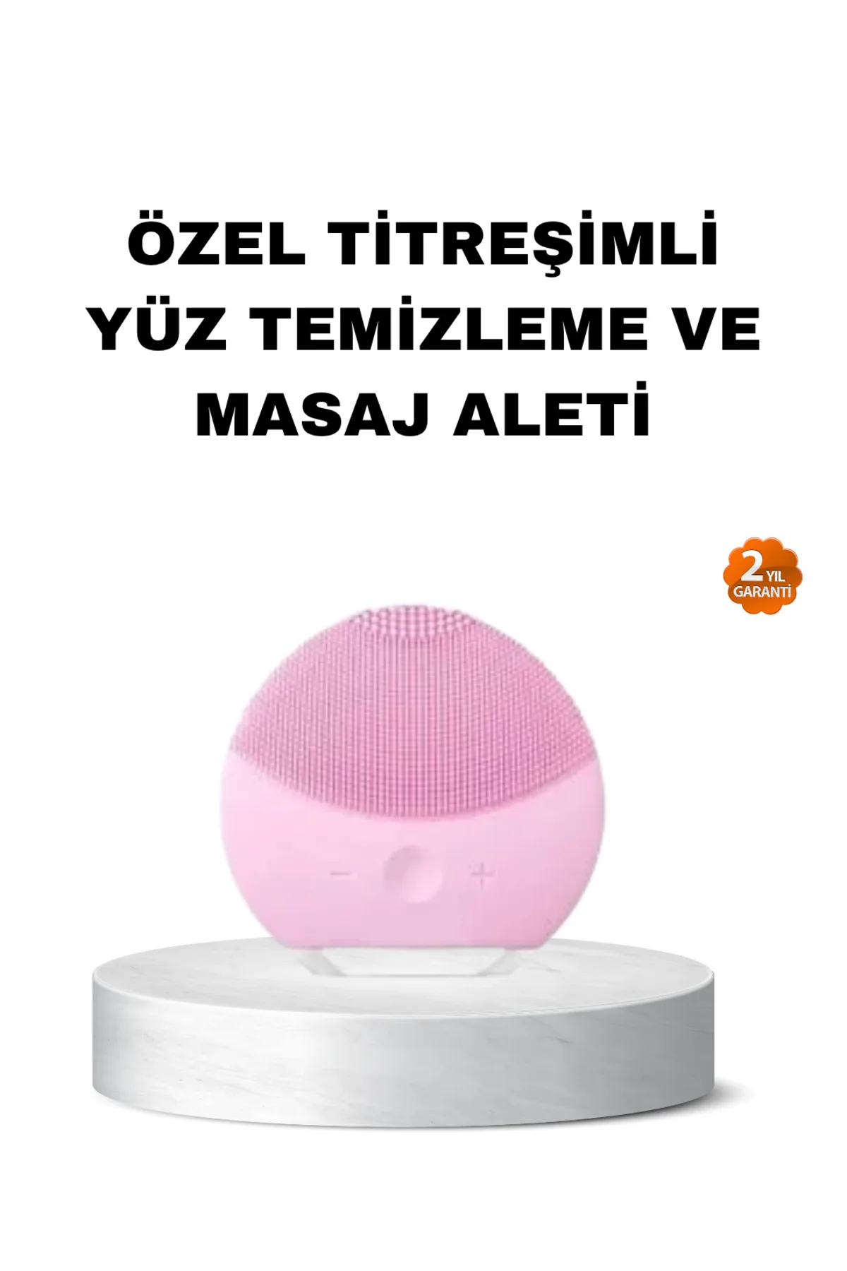 Silikon Yüz Temizleme ve Masaj Aleti – Su Geçirmez, Taşınabilir ve Cilt Dostu