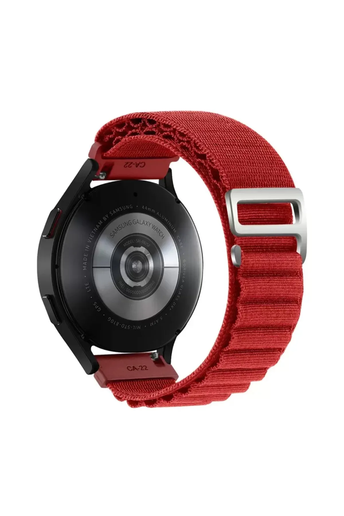 Newface Watch 20mm KR410 Kumaş Kordon - Kırmızı
